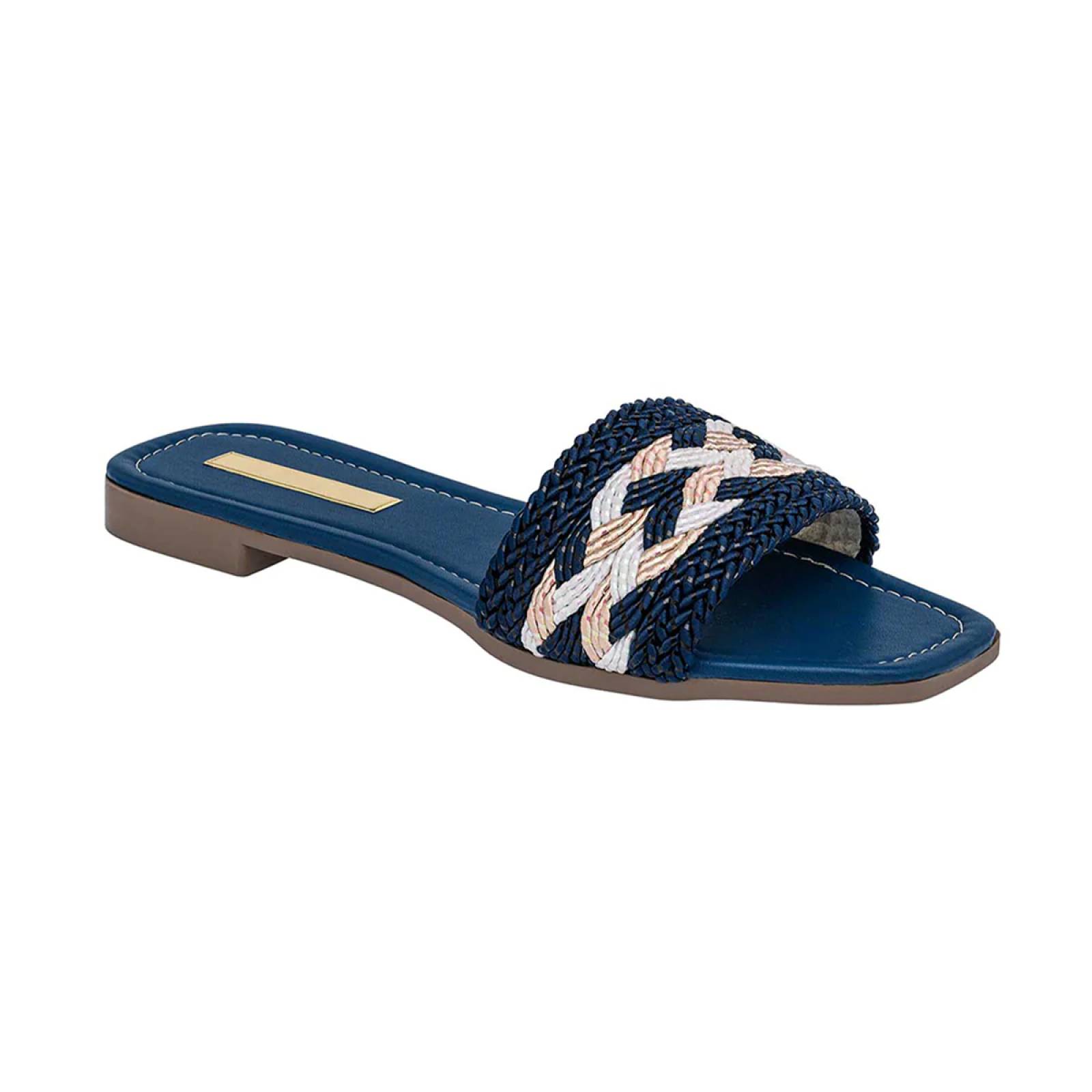 Sandalias de piso Marca  Exterior Sintético Color Azul