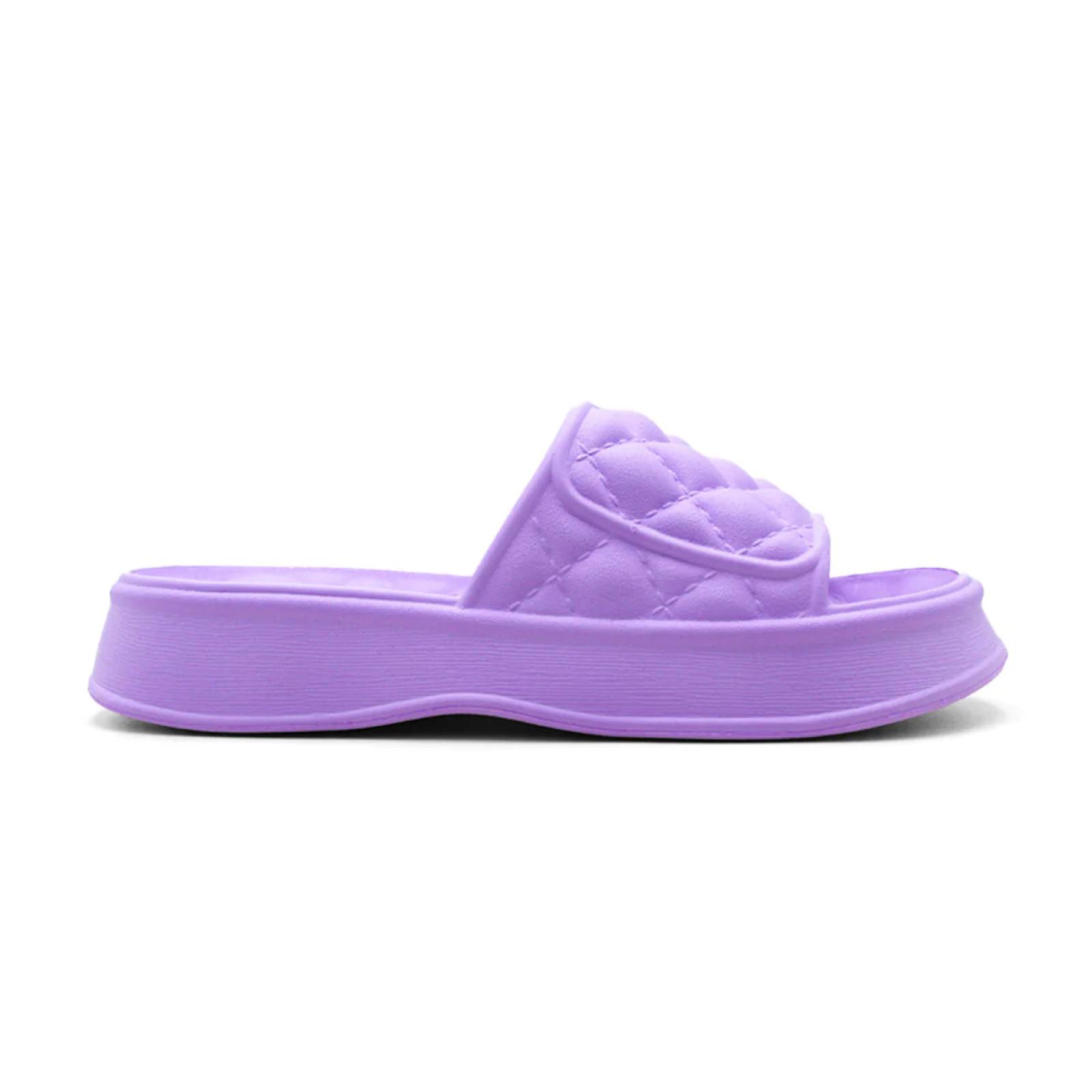 Sandalias de piso Exterior Sintético Color Lila Para Mujer De RBBASICS