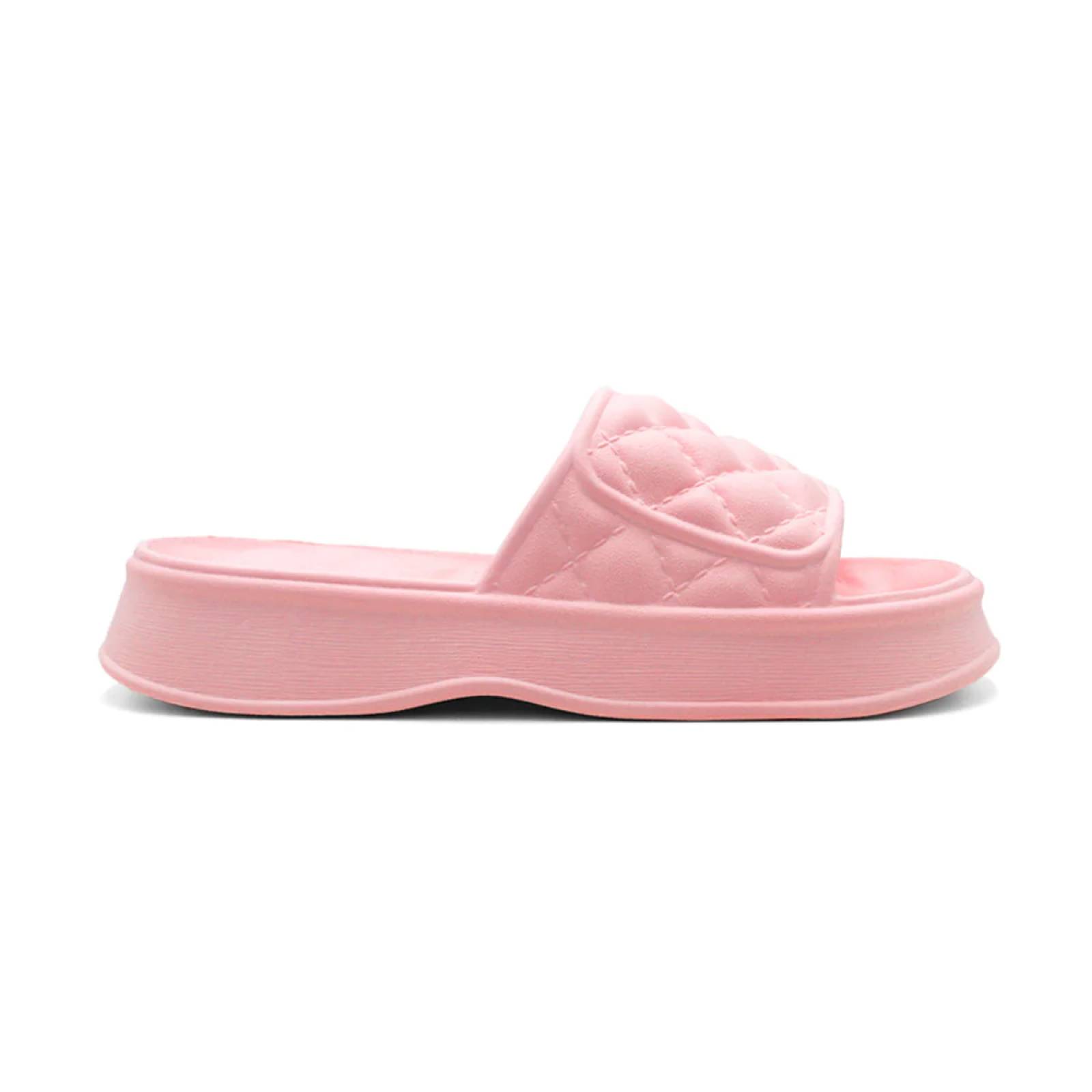 Sandalias de piso Exterior Sintético Color Rosa Para Mujer De RBBASICS