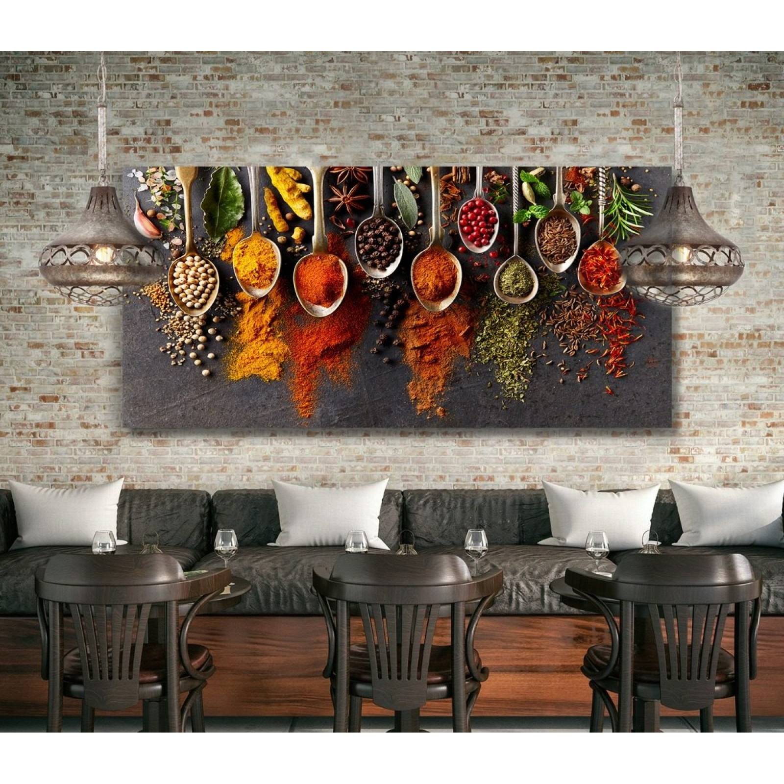 Cuadro Decorativo, Para Comedor, Semillas Y Especias