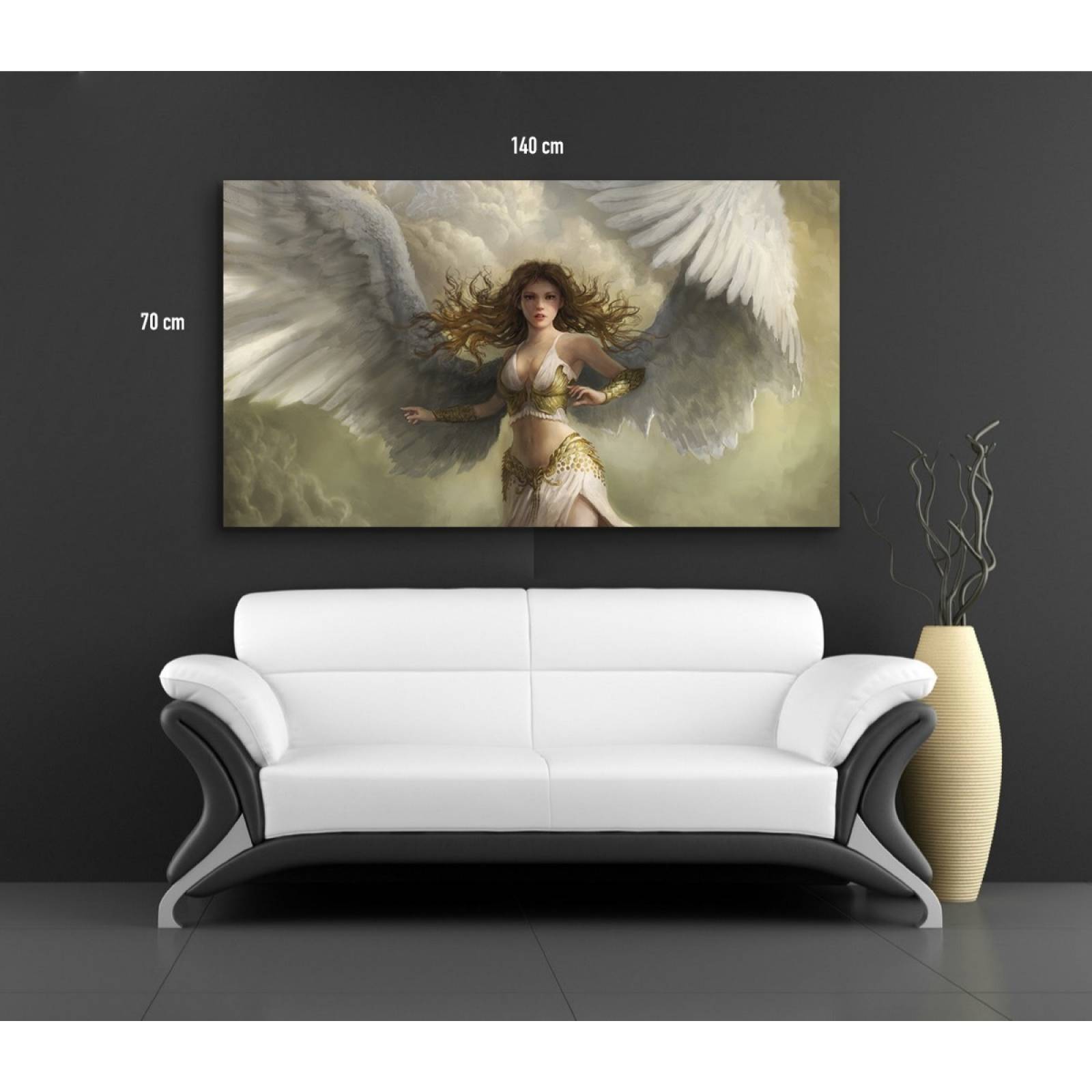 Cuadro Decorativo Moderno Para Recamara Angel Guerrero