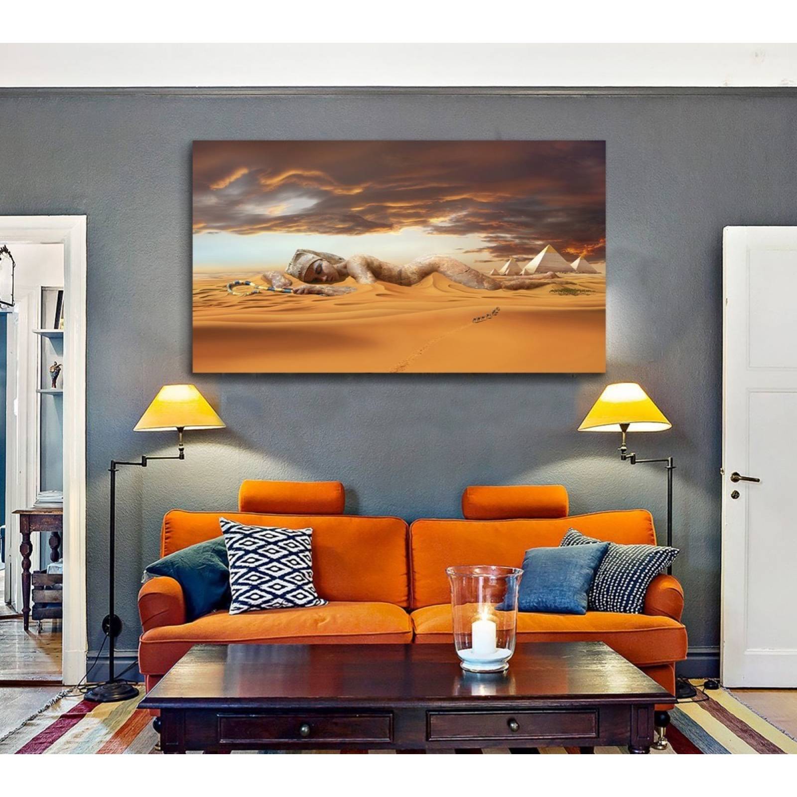 Cuadro Decorativo Para Recamara Sala O Comedor Nefertiti