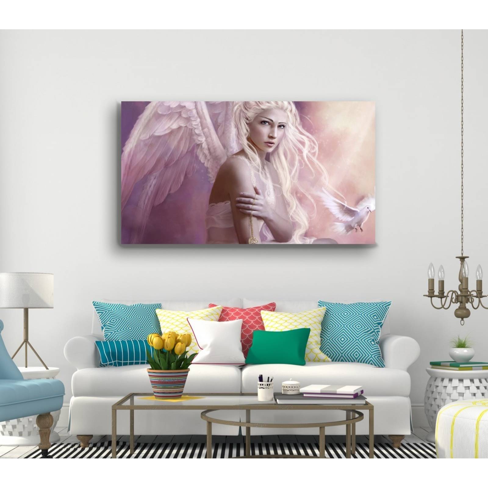 Cuadro Decorativo Moderno Para Recamara O Sala Hada Magica