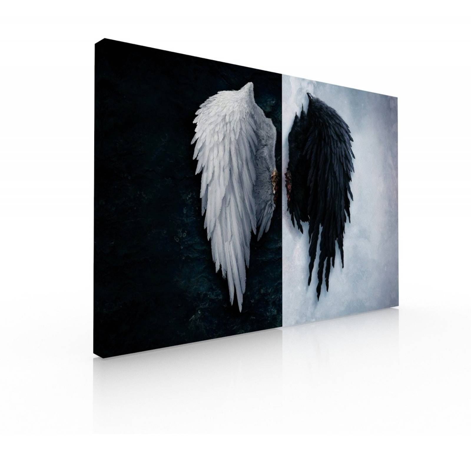 Cuadro Decorativo, Comedor Sala O Recamara, El Bien Y El Mal