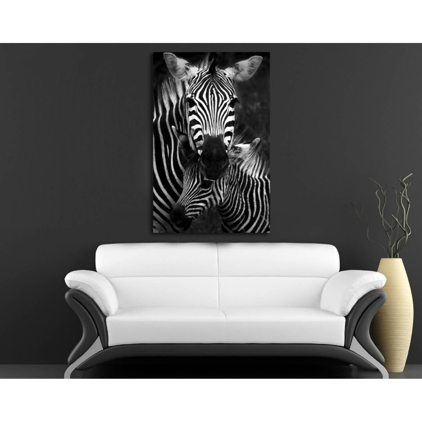 Cuadro Decorativo Moderno Para Recamara Cebras