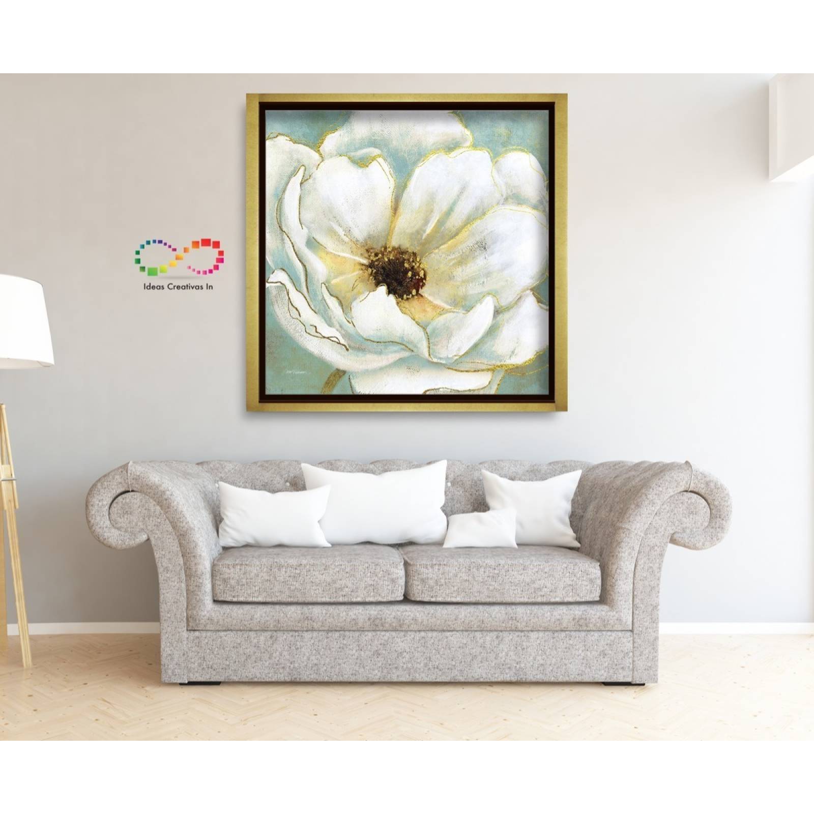 Cuadro Decorativo Moderno Para Recamara Sala O Comedor Flor