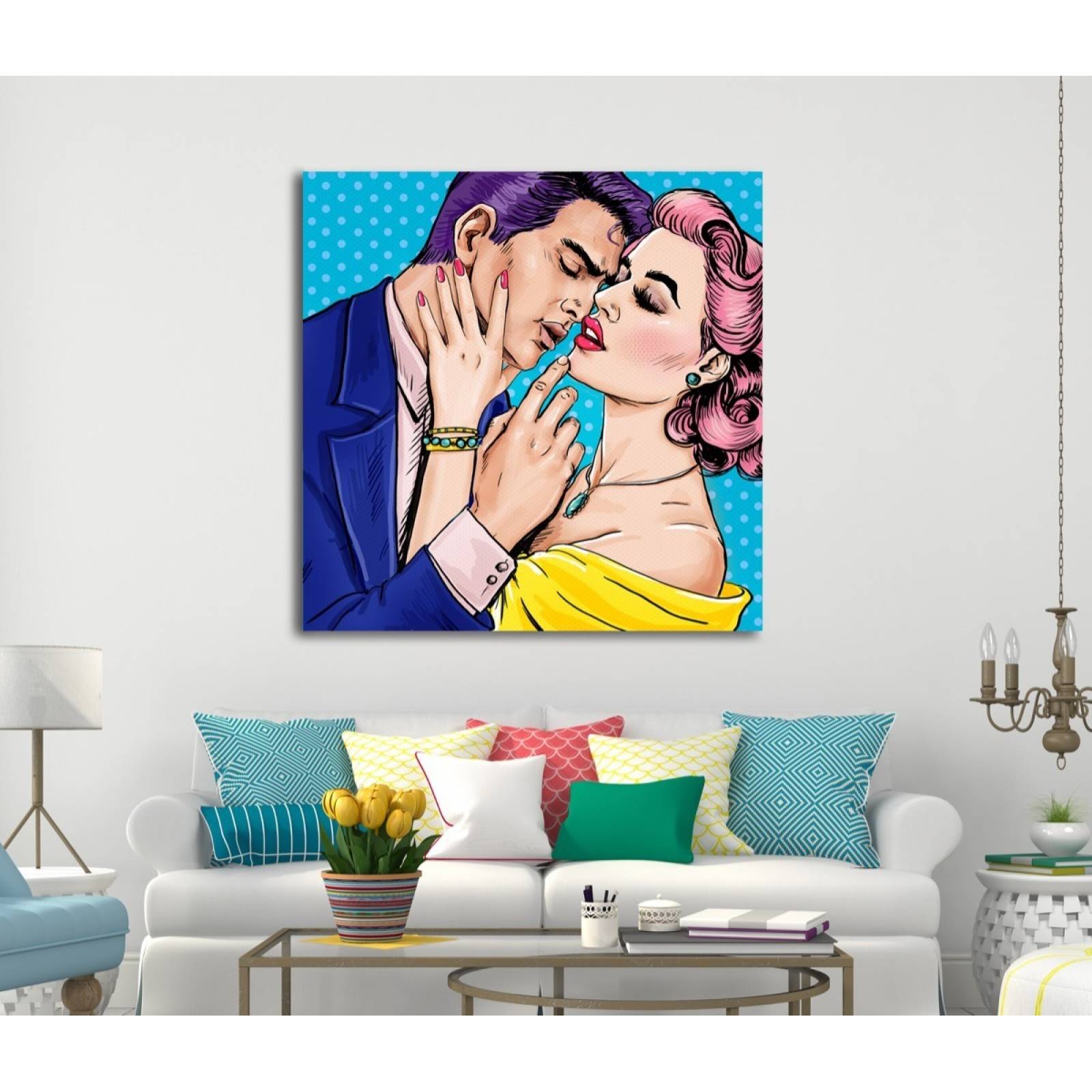 Cuadro Decorativo Moderno Para Sala O Recamara Arte Pop