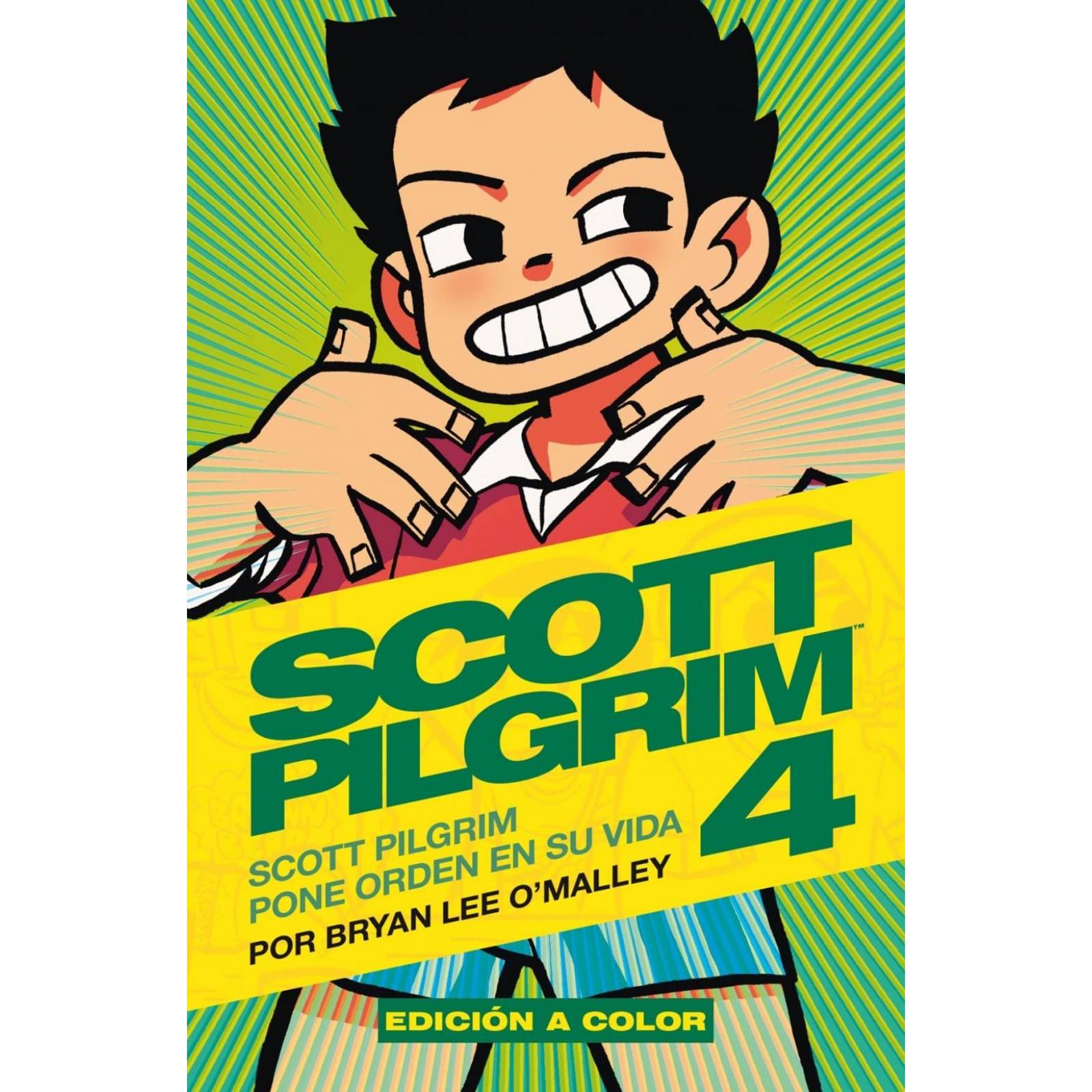 Scott Pilgrim Pasta Dura 4 Editorial Kamite Novela Grafica