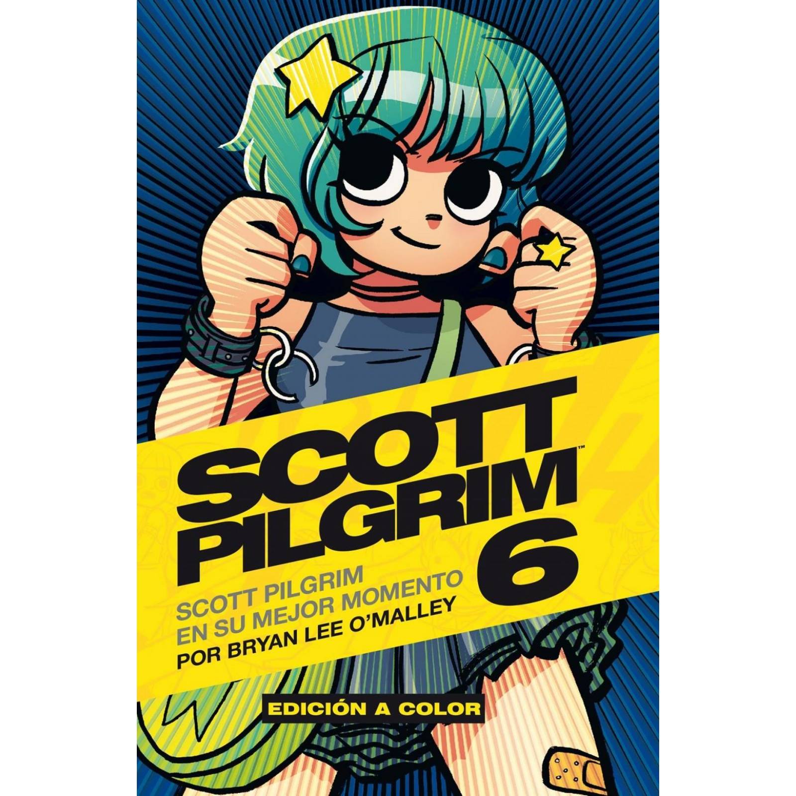 Scott Pilgrim Pasta Dura 6 Editorial Kamite Novela Grafica