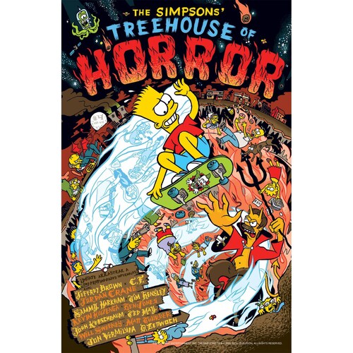 The Simpsons´ Treehouse Of Horror 4 Editorial Kamite Comedia, Terror