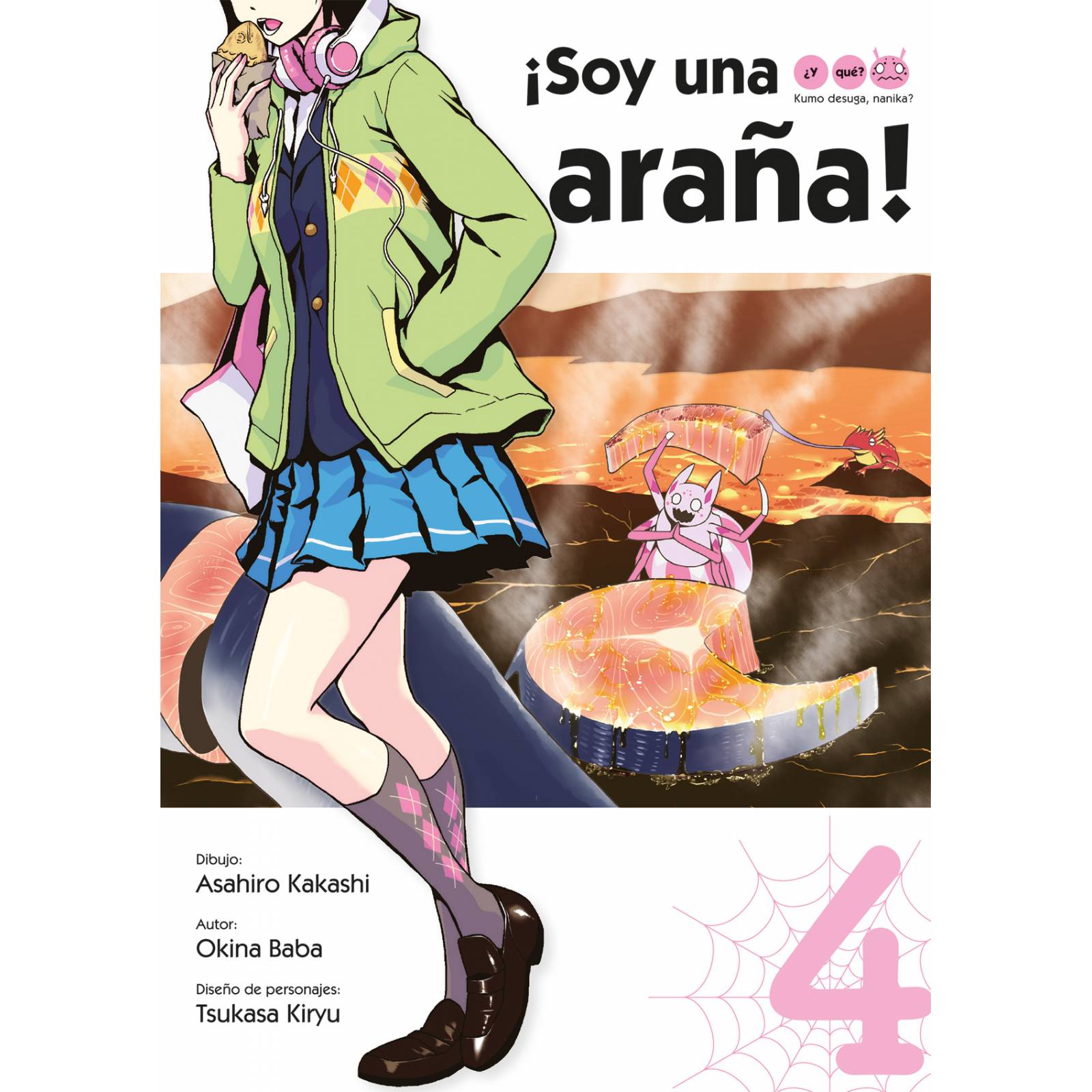 Soy Una Araña ¿Y Qué? 4 Manga Editorial Kamite Aventura