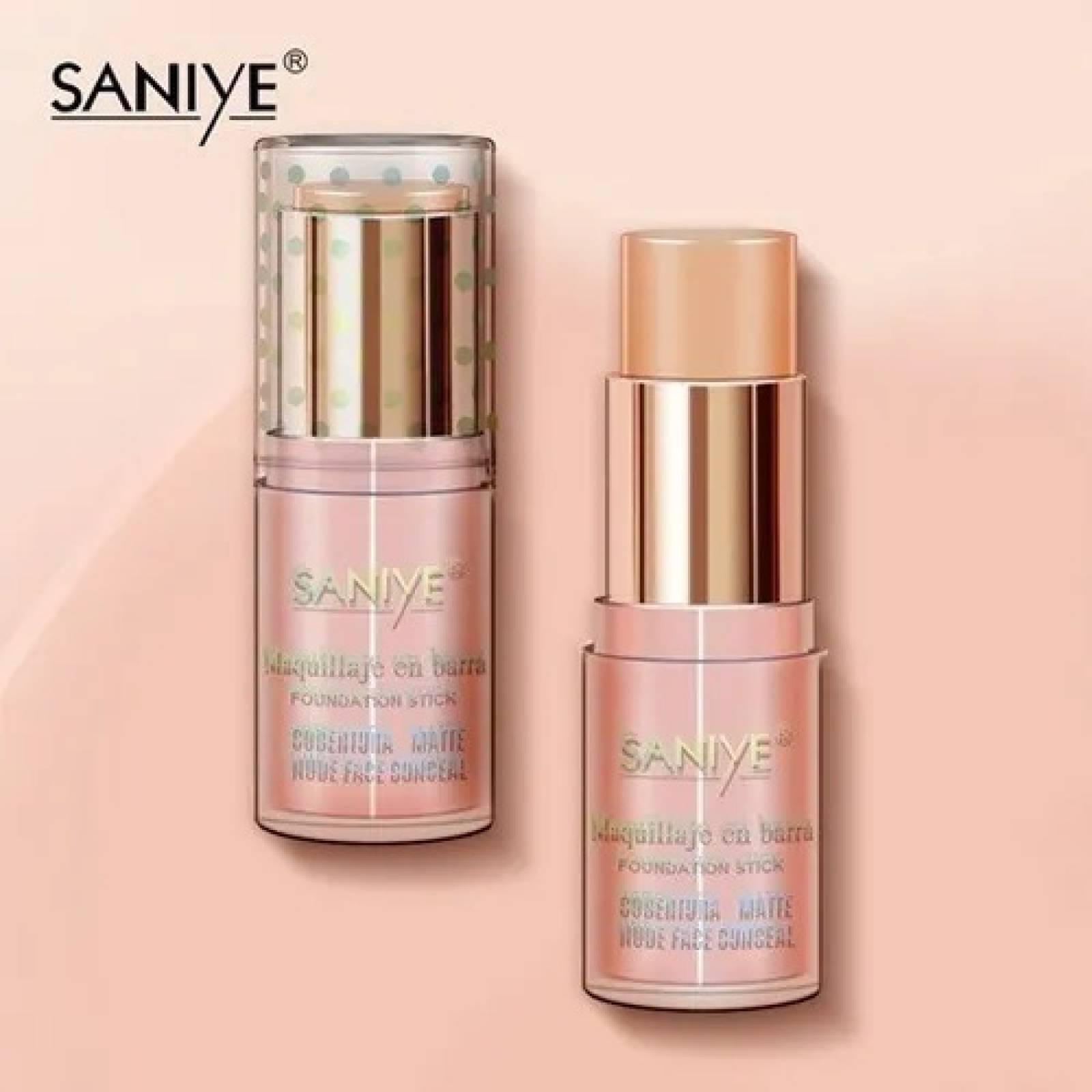 Maquillaje En Barra Saniye Nude Corrector Cobertura Matte 01