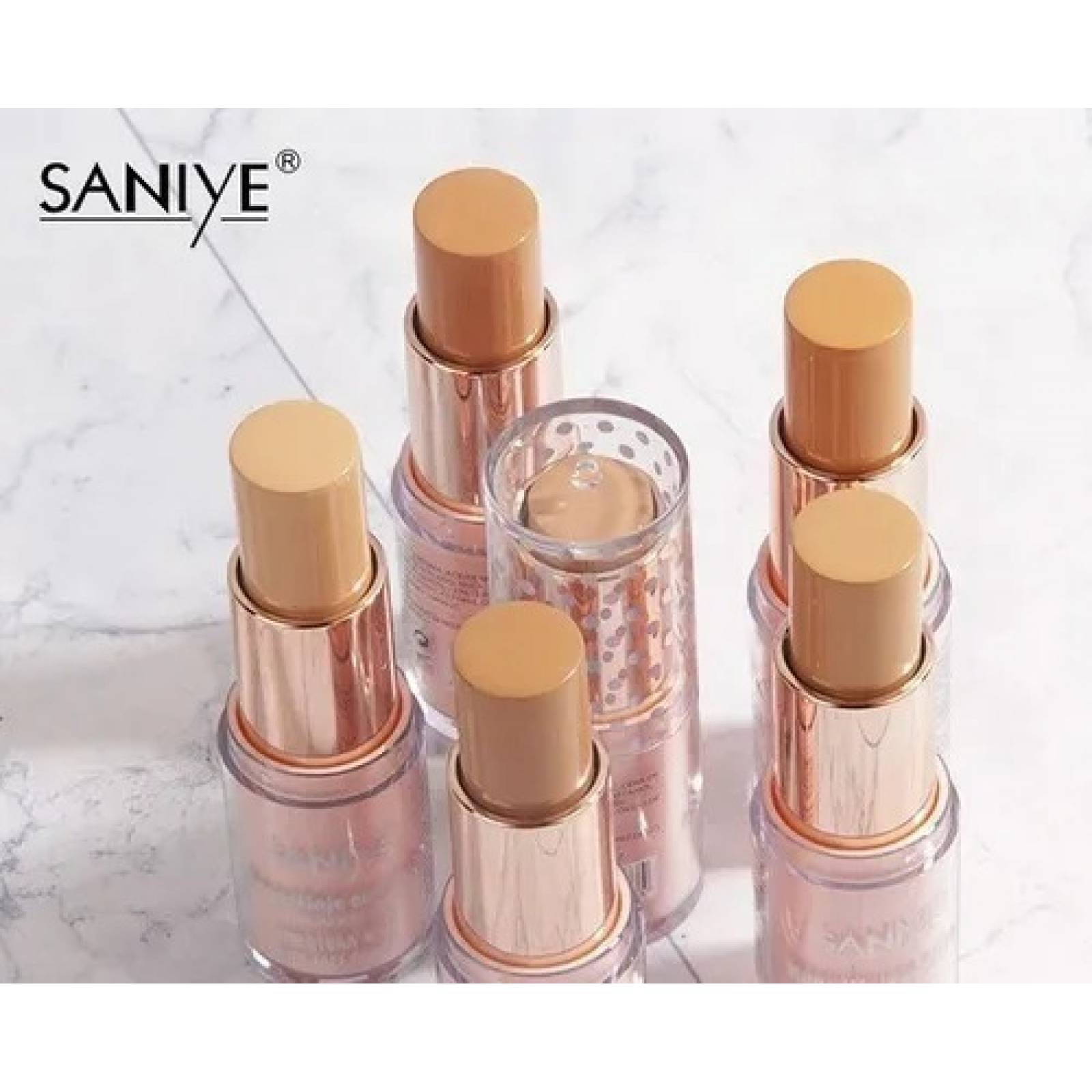 Maquillaje En Barra Saniye Nude Corrector Cobertura Matte 01