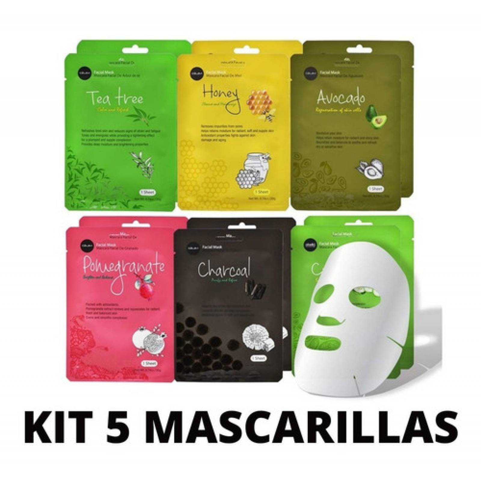 Mascarillas Coreanas Hidratantes Para Cualquier Tipo De Piel