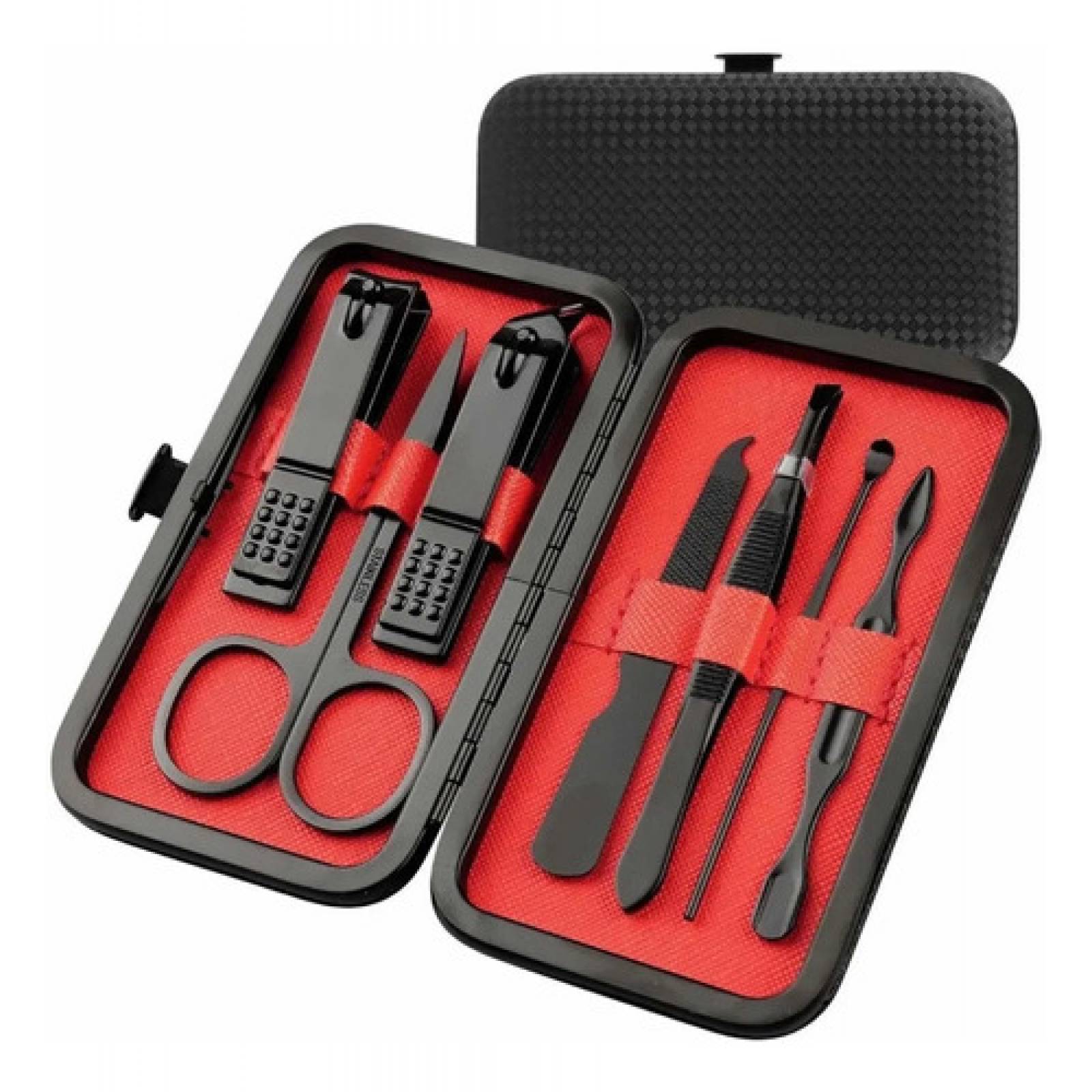 Kit 7 Piezas Cortauñas Set Manicura Pedicura Acero
