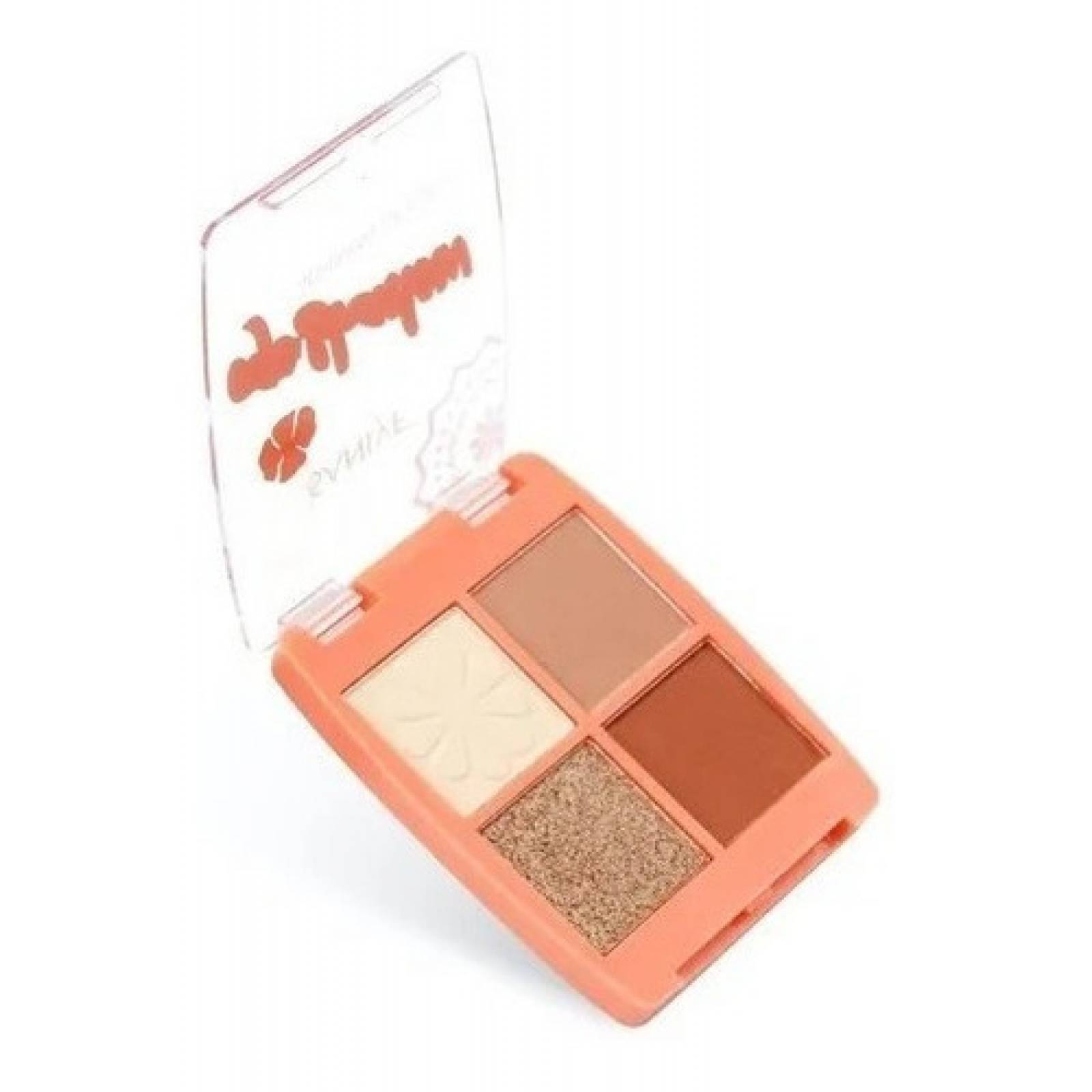 Paleta Bolsillo Sombras De Ojos 4 Tonos Varias Gamas Saniye 01