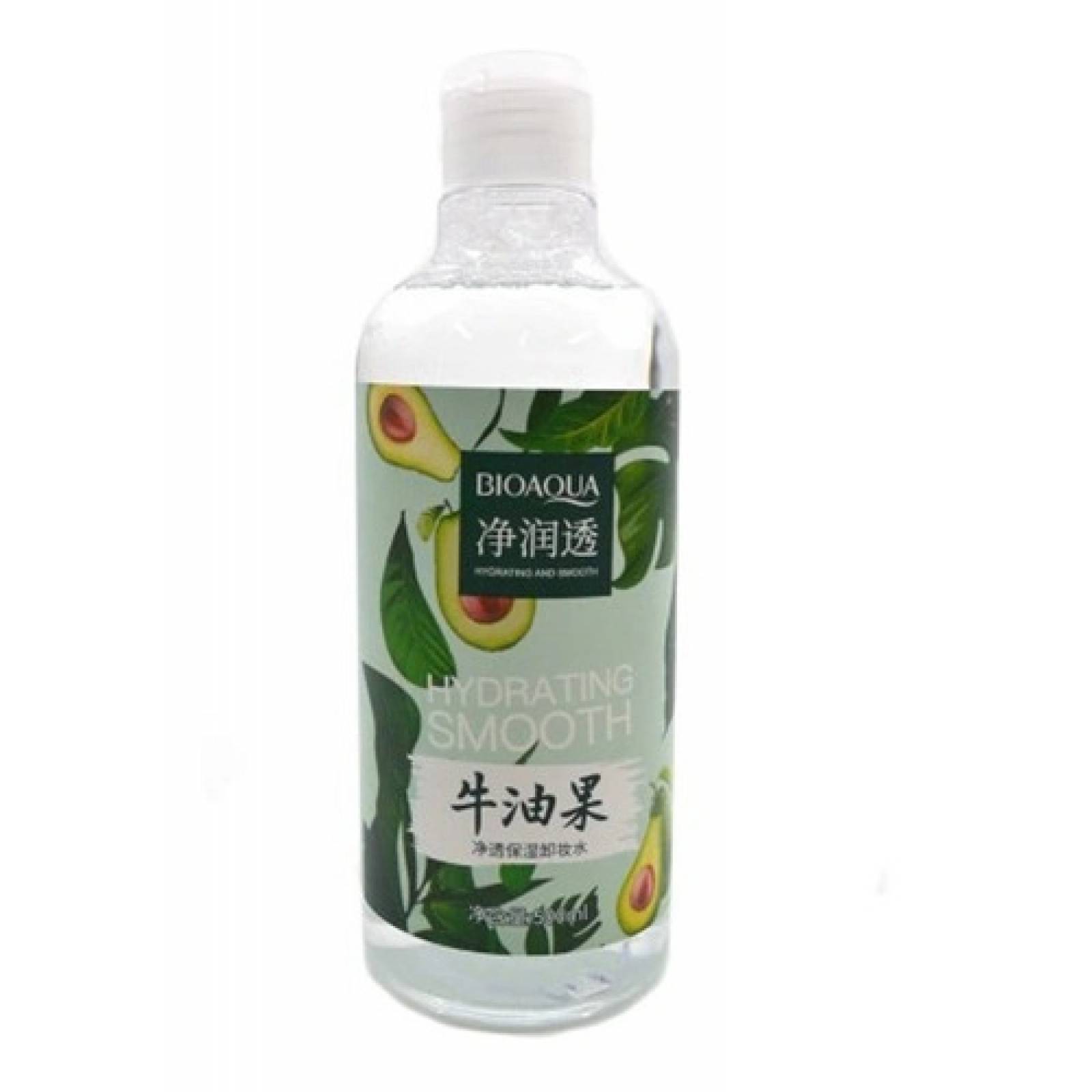 Agua Micelar Hidratante Extracto De Aguacate 500ml Bioaqua