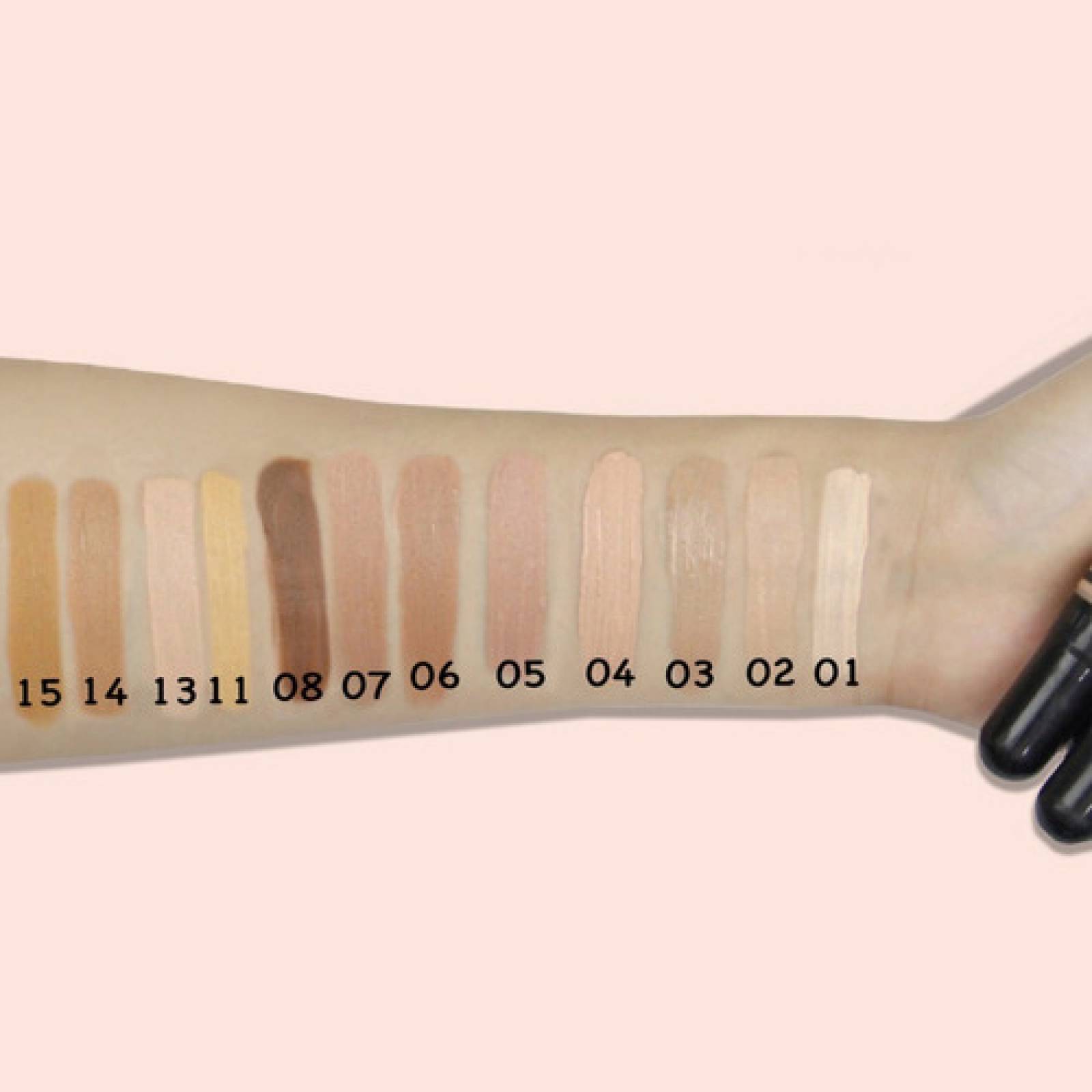 Corrector Liquido Saniye  High Coverage Todos Los Tonos 03
