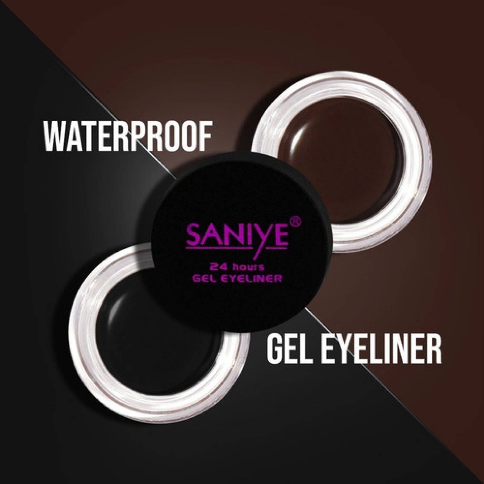 Pomada Para Cejas Black + Brown 24h Saniye Negro/Café