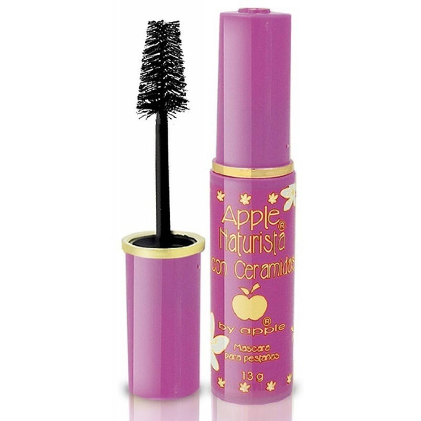 Mascara Para Pestañas Apple Naturista Con Ceramidas By Apple Negro