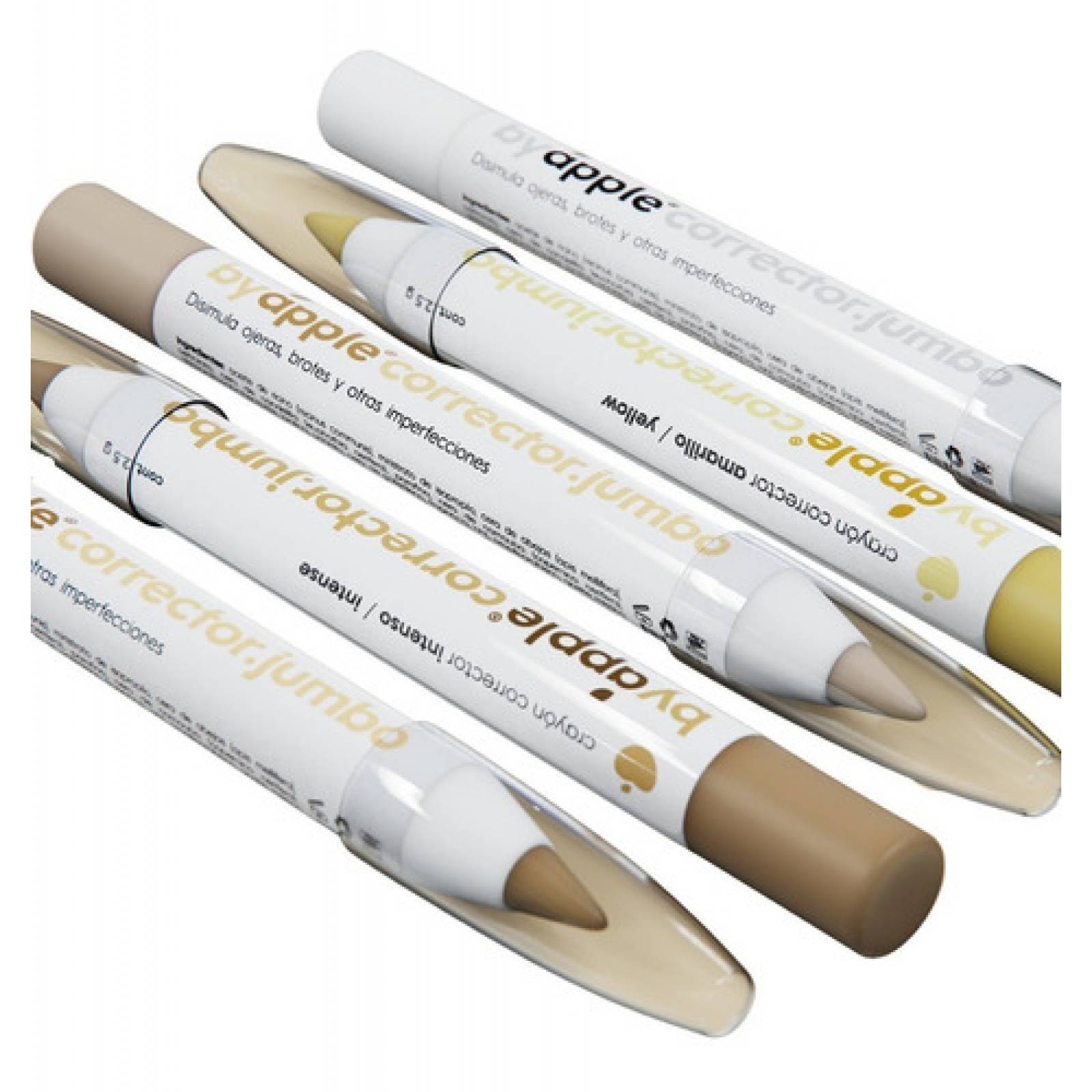 Crayón Corrector Jumbo By Apple Varios Tonos Suave