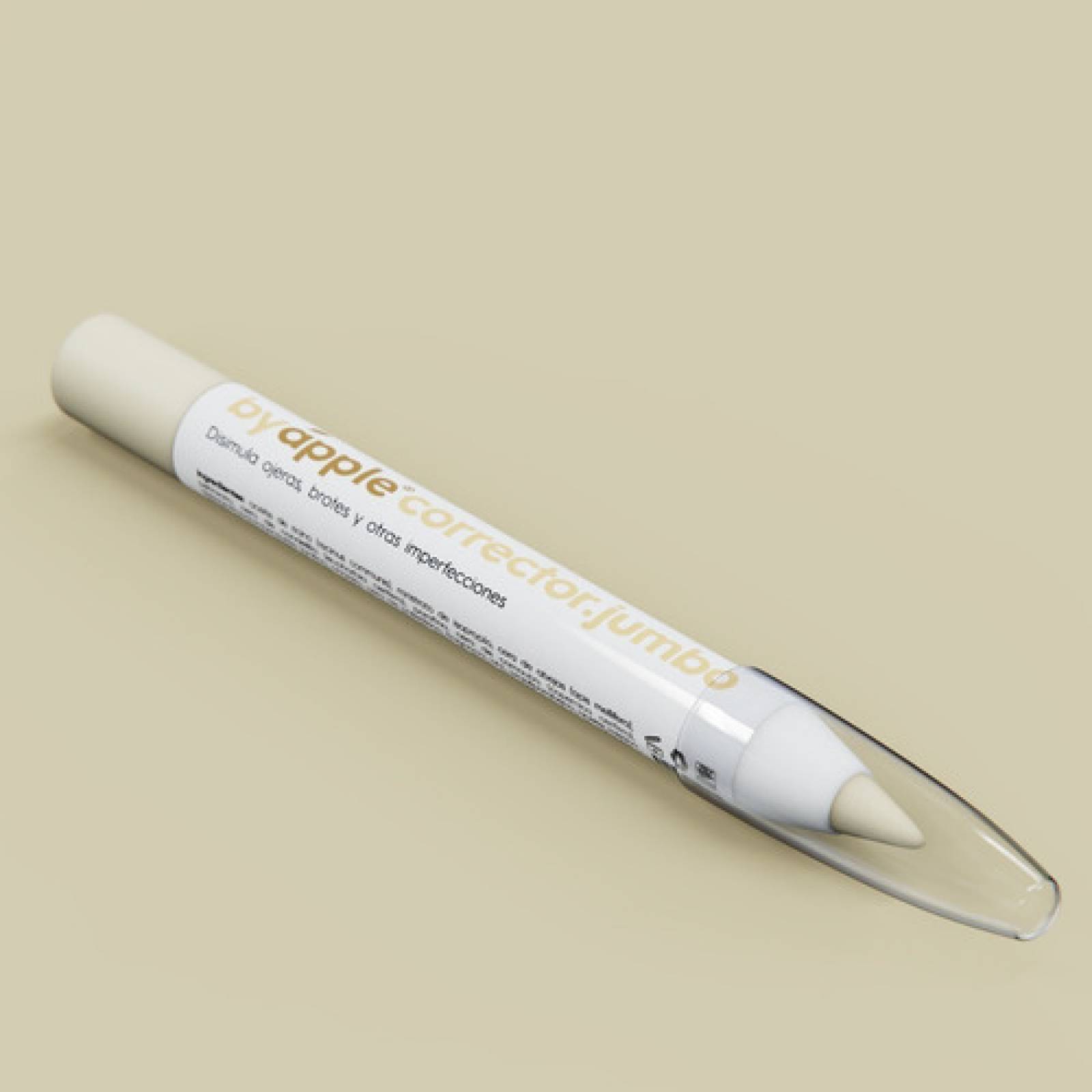 Crayón Corrector Jumbo By Apple Varios Tonos Suave