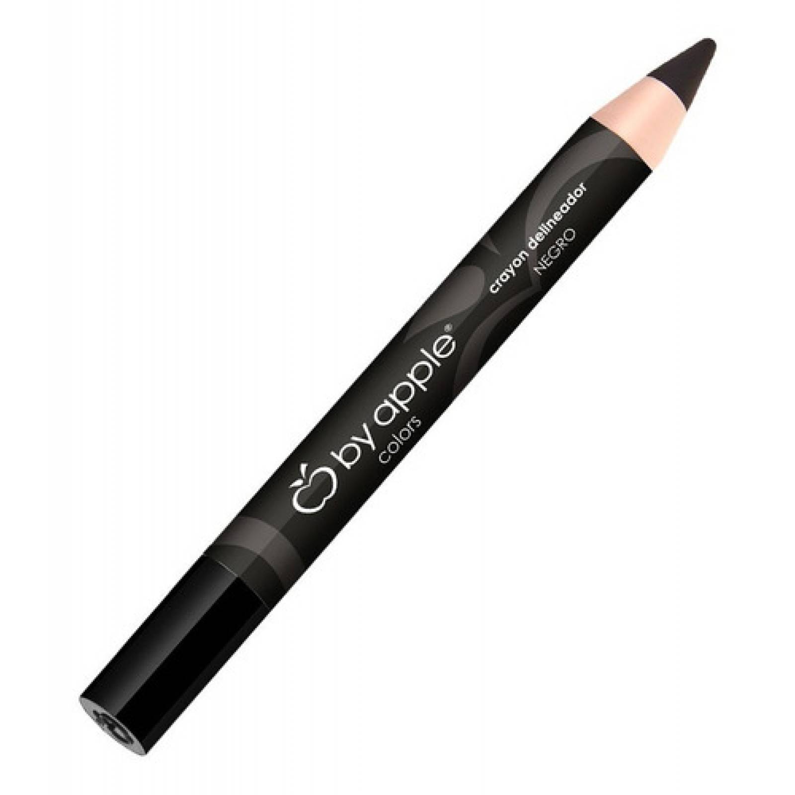 Crayón Delineador Jumbo Para Ojos Y Labios By Apple Negro