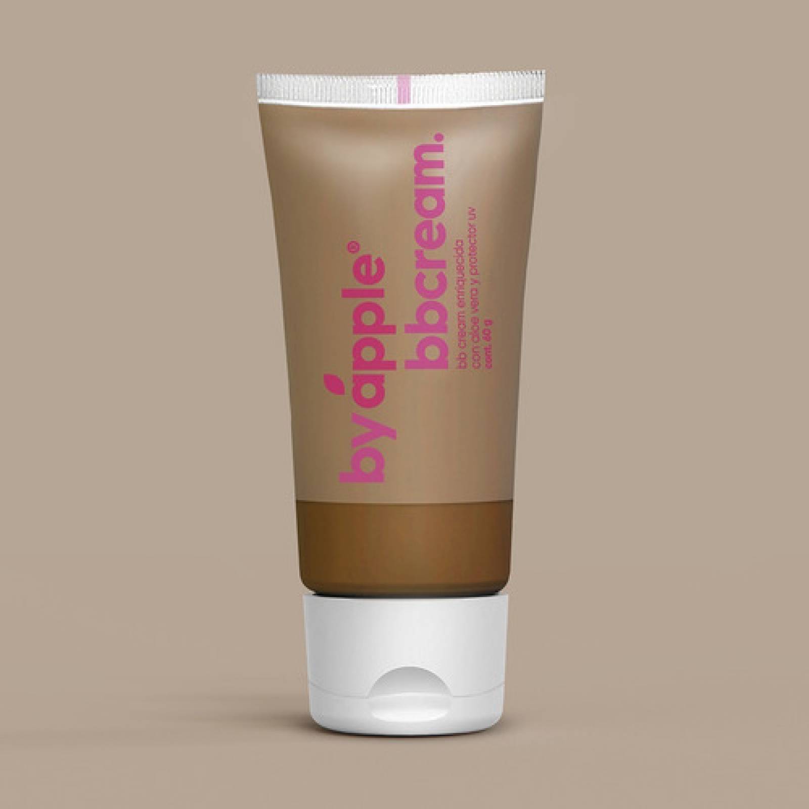 Maquillaje Líquido Bb Cream Aloe Vera, Protector Uv By Apple Dark Beige