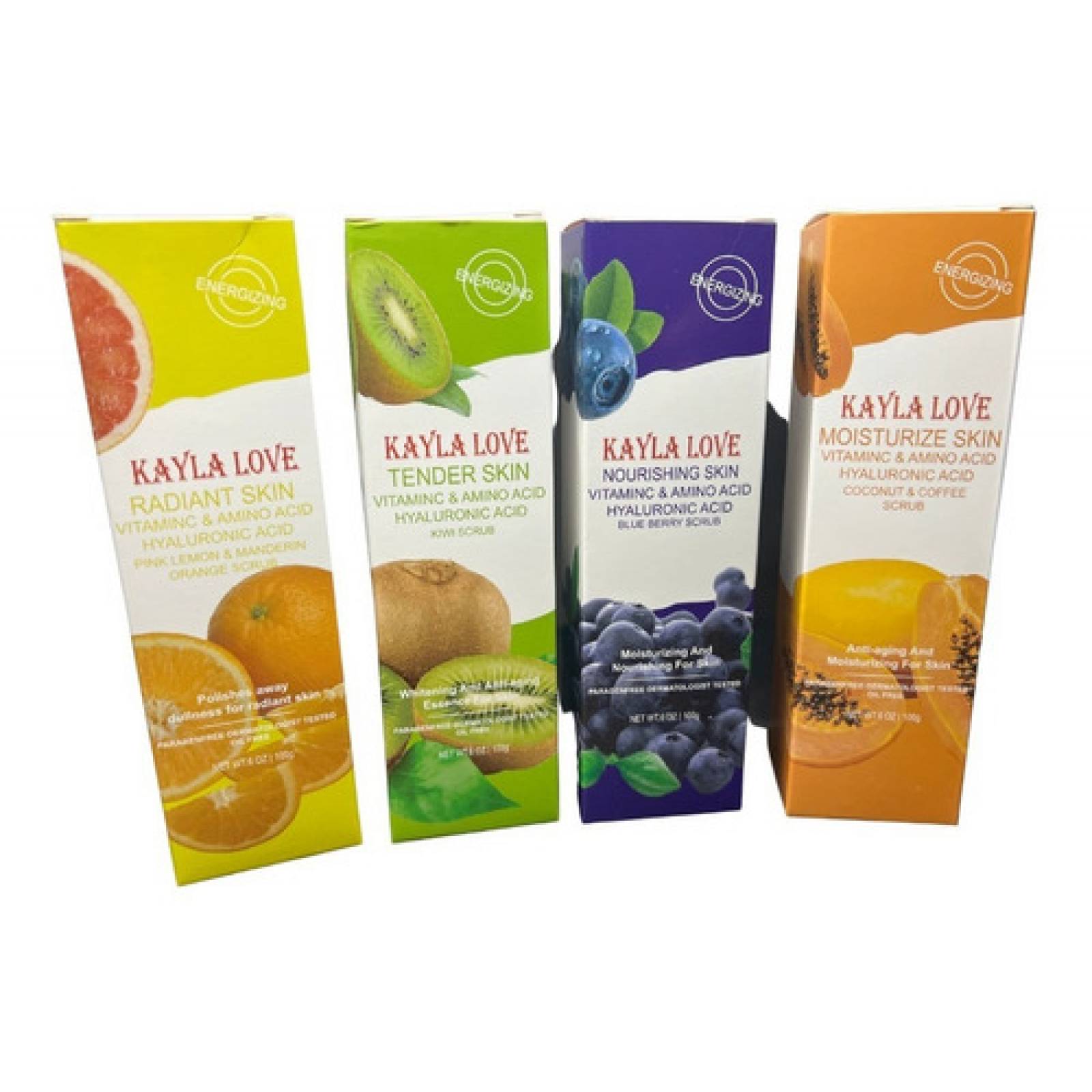 Exfoliante Facial Purificante Kayla Love Extracto Frutas