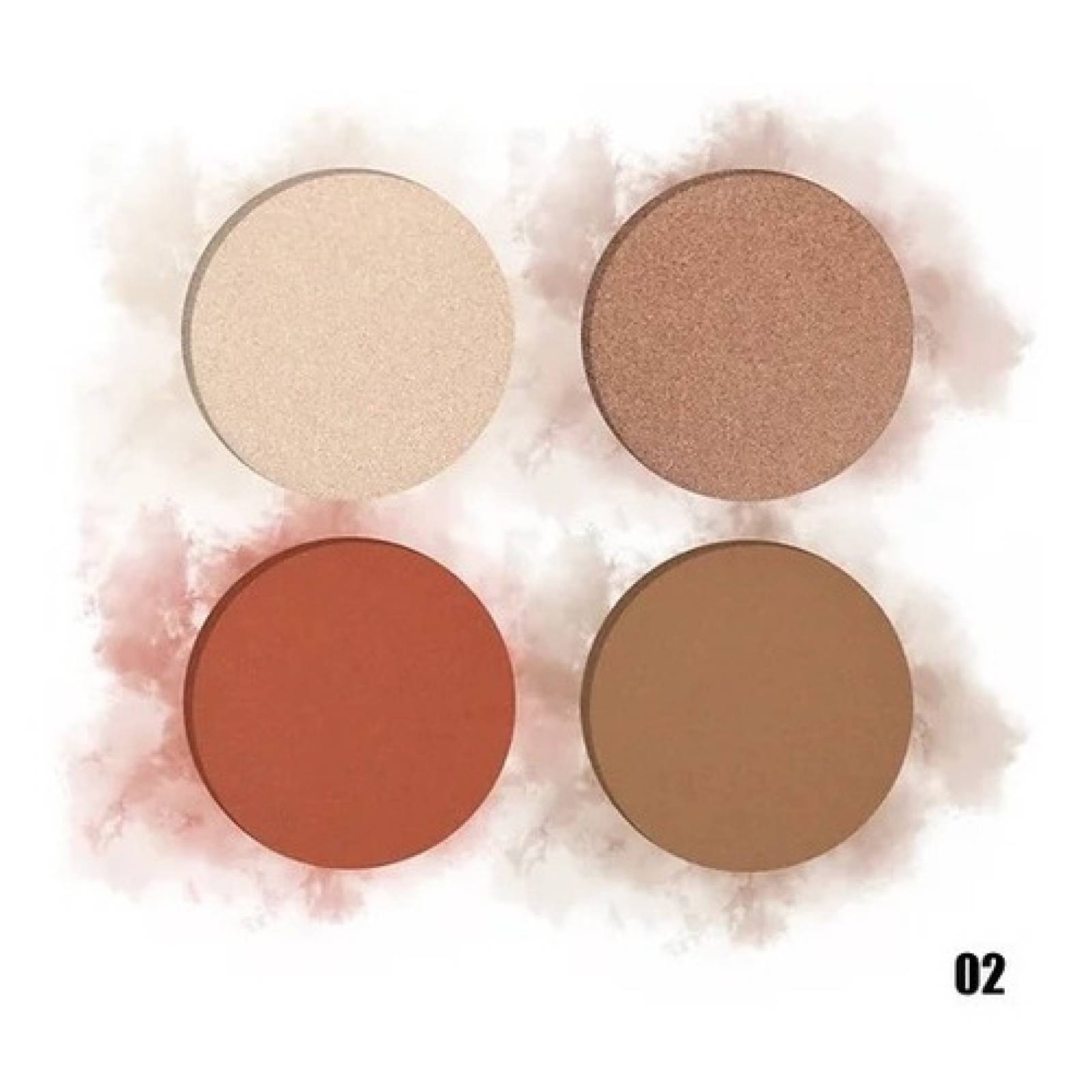 Paleta De Contorno Y Rubor E0431  Saniye