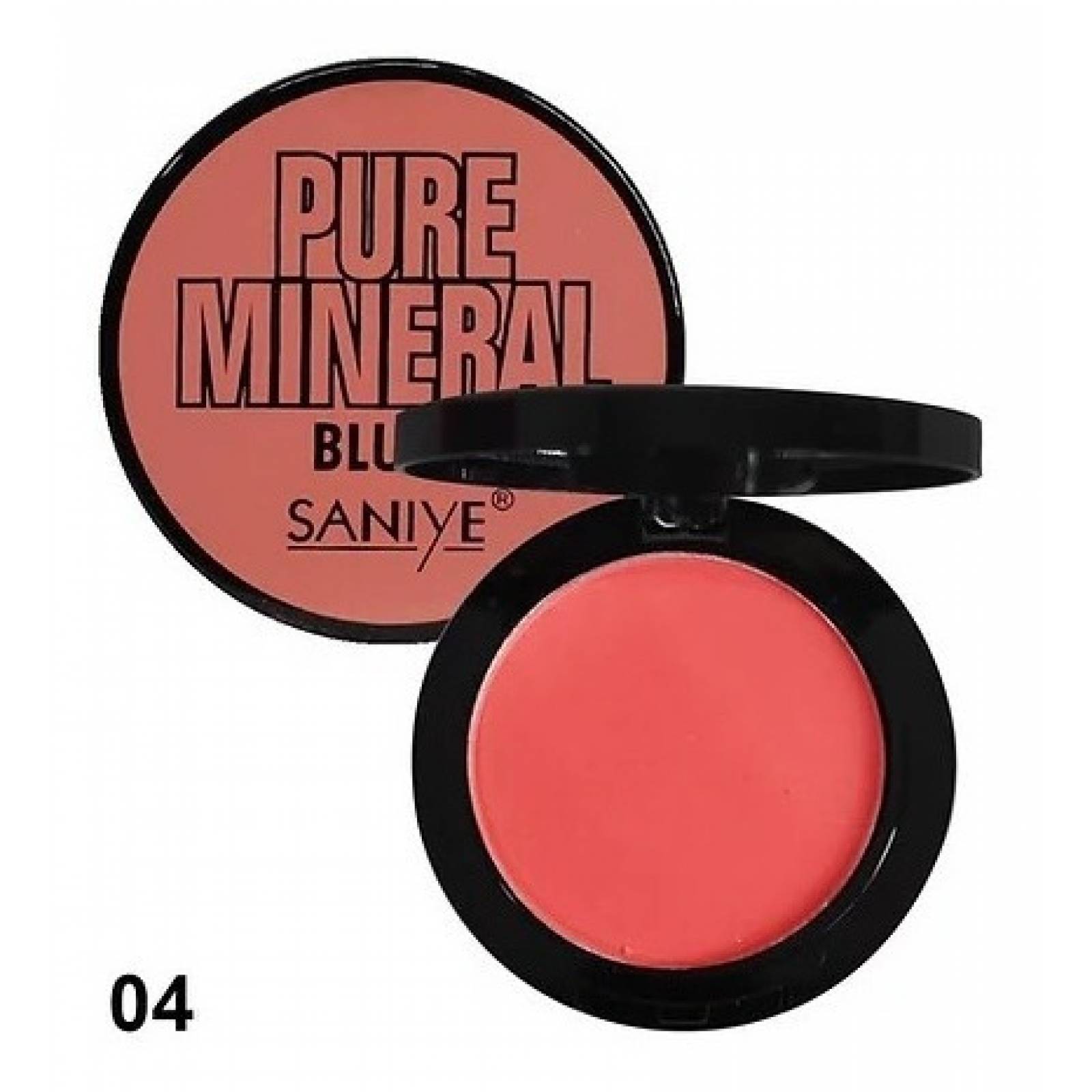 Rubor Mineral En Polvo Matificante 6 Tonos Diferentes Saniye TONO 04