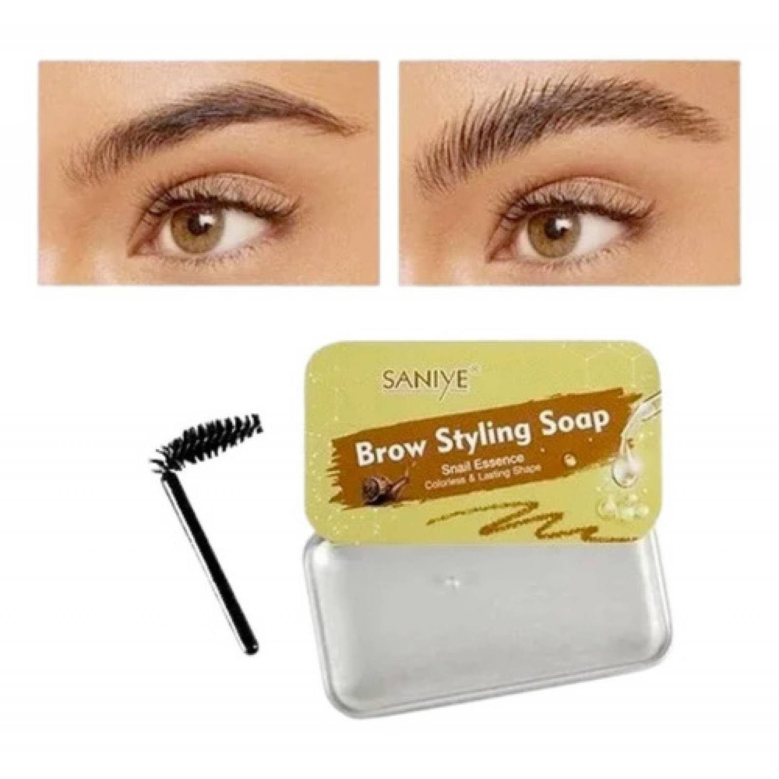 Jabón Para Ceja Orgánica Saniye Con Cepillo/ Original M329