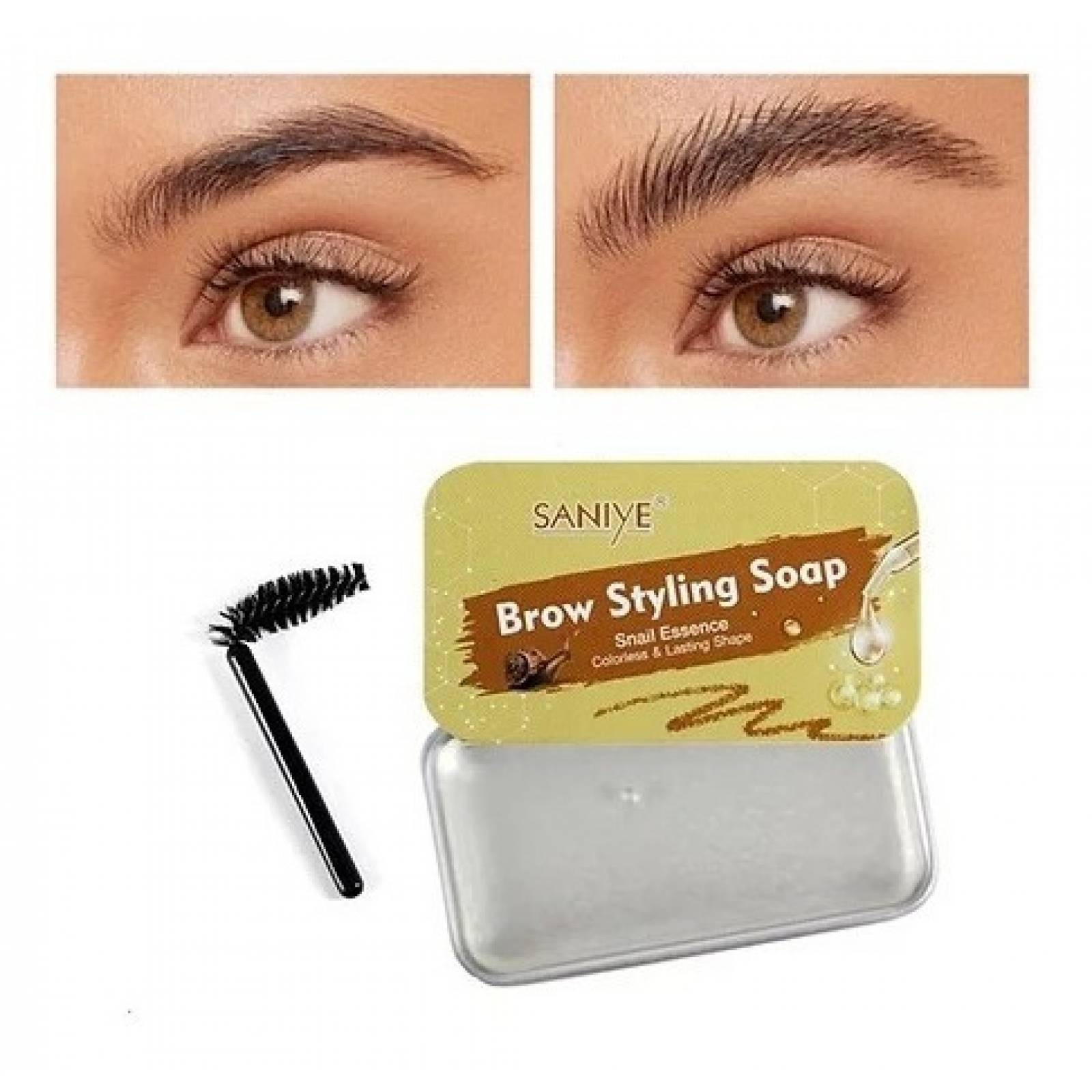 Jabón Para Ceja Orgánica Saniye Con Cepillo/ Original M329
