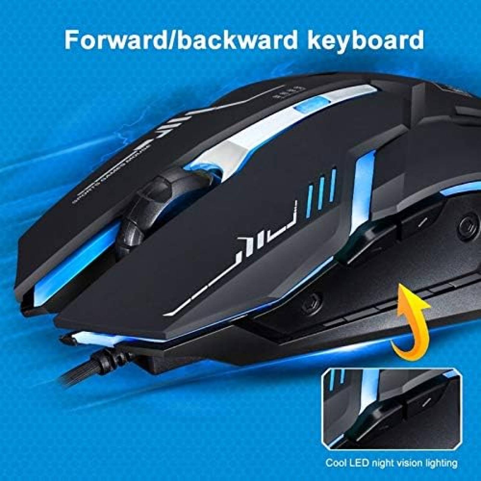 Mouse Alambrico Gamer Modelo D-8