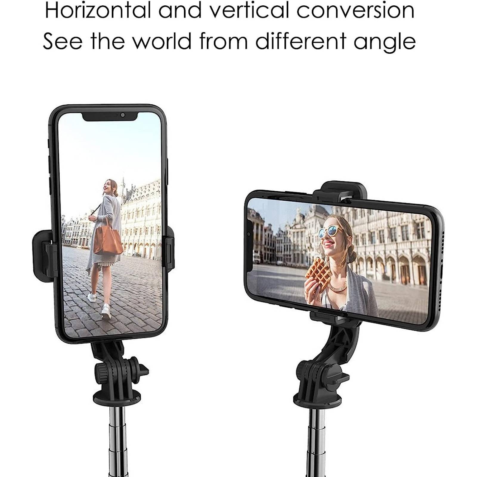 Baston Selfie C-Bluetooh Y Tripie Q07