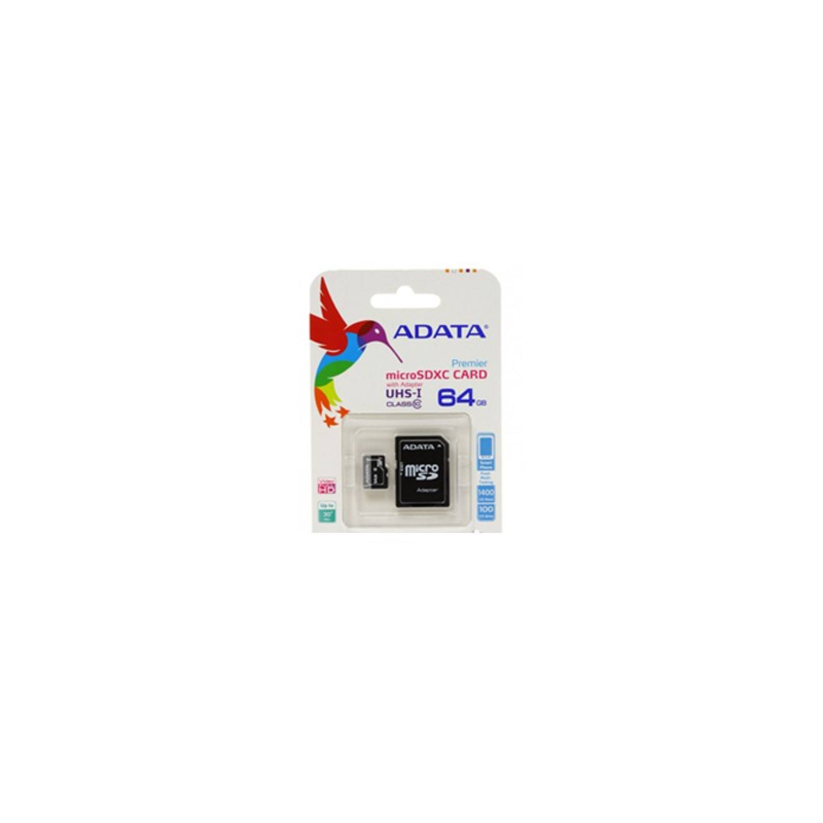 Memoria Micro Sd Adata 64Gb Uhs-I