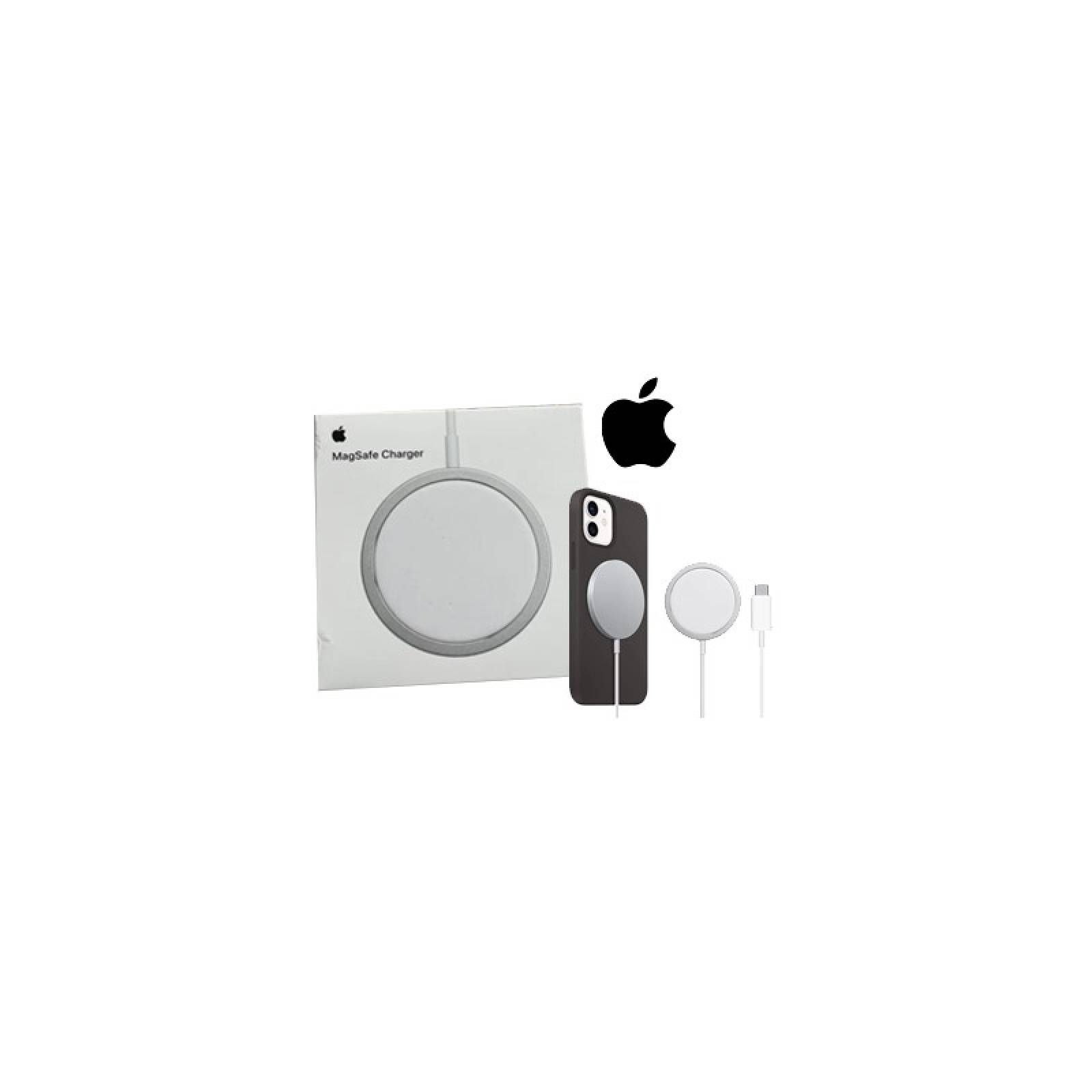 Cargador Inalambrico Marca Apple Para iPhone Magsafe Color Blanco