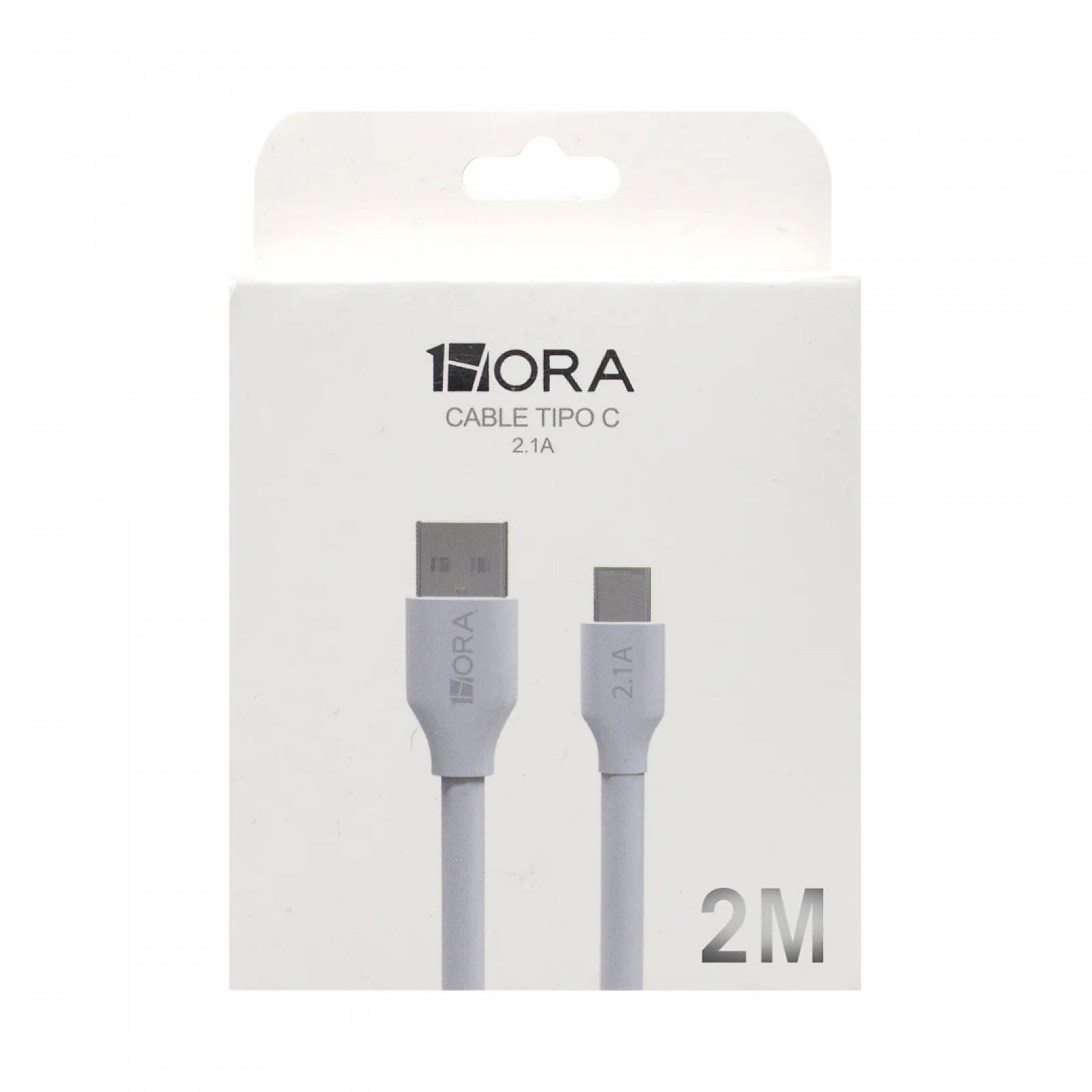 Cable Tipo C 1M 2.1A 1Hora Cab237