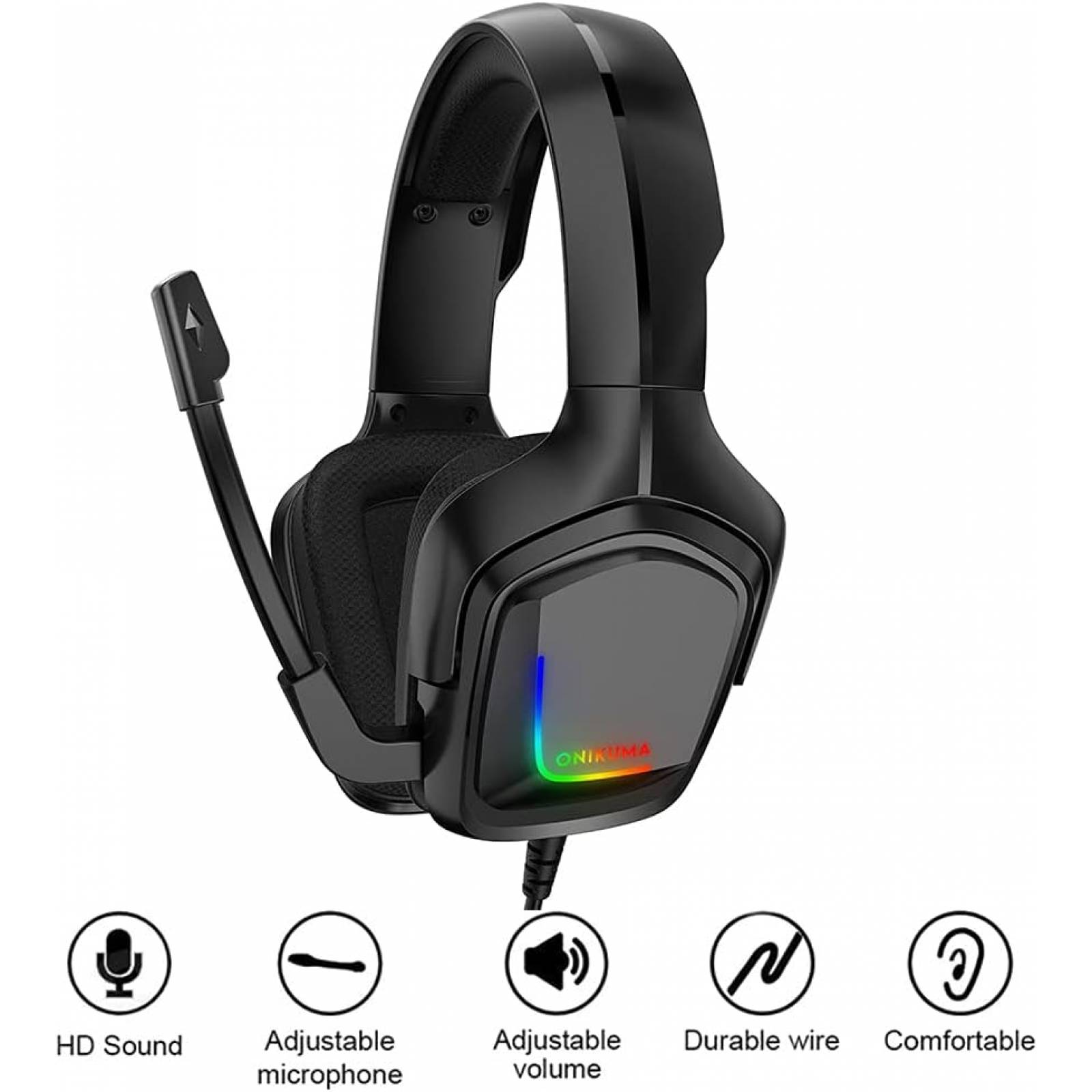 Diadema Audifono Gamer Onikuma K20