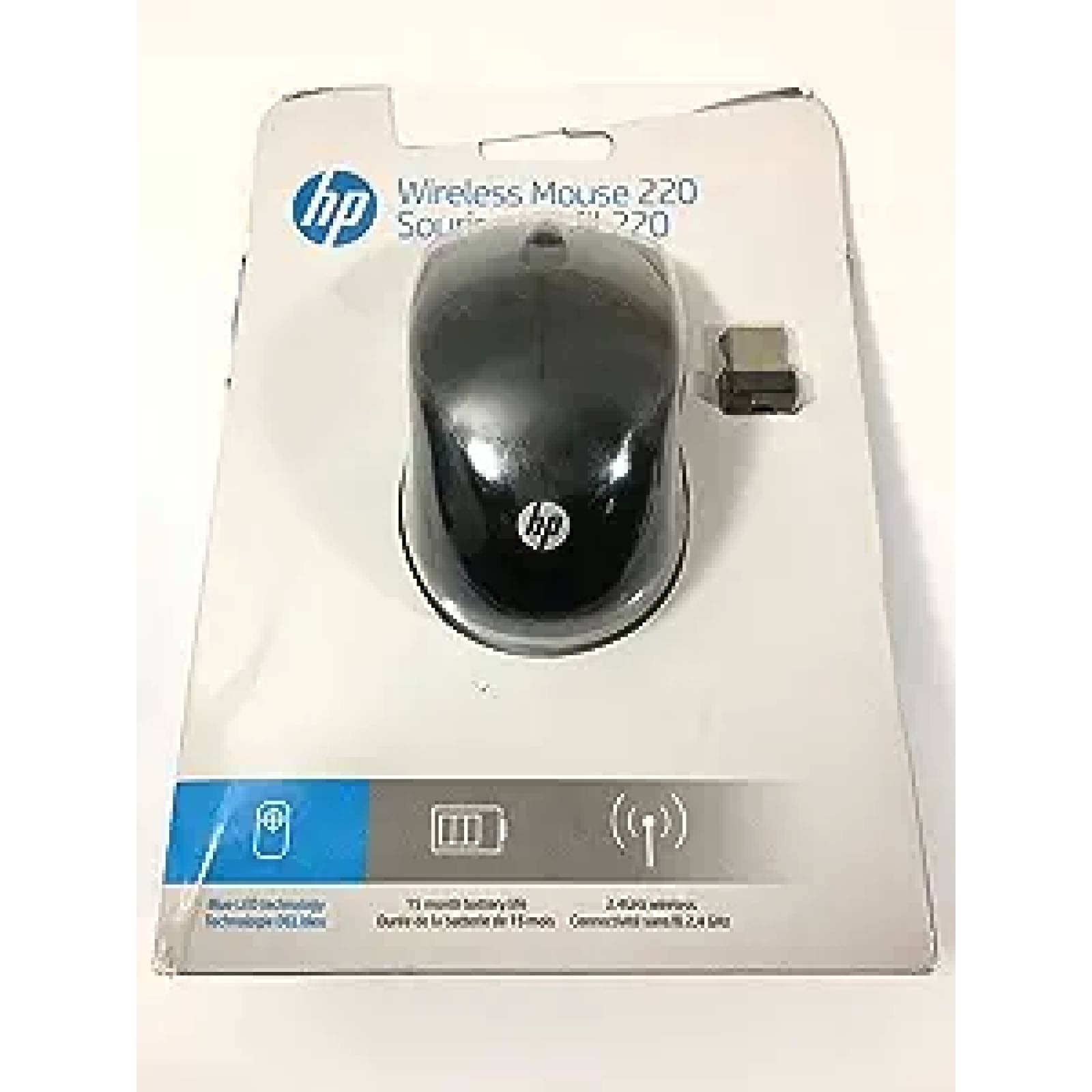 Mouse HP Inalámbrico 220 con estuche HP