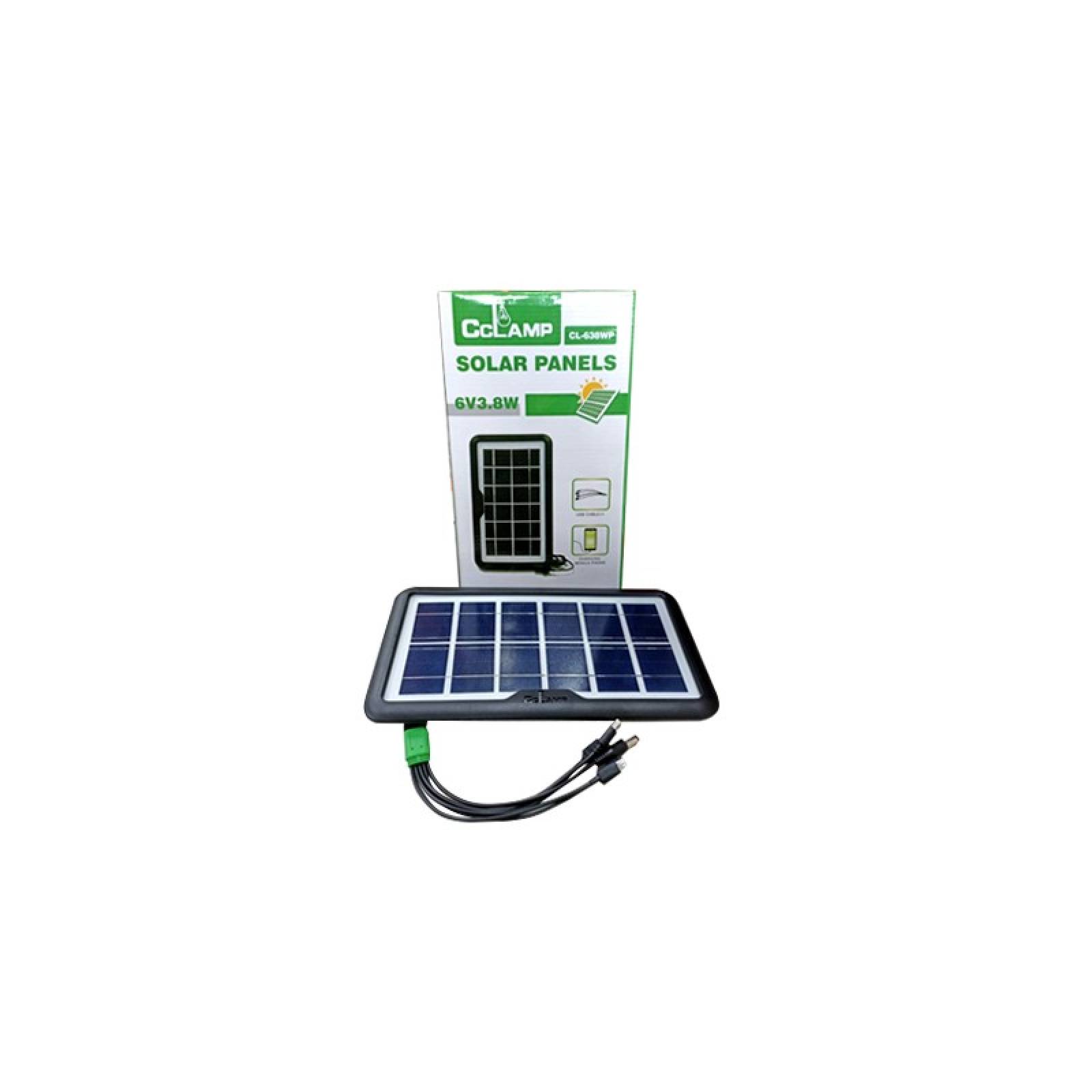 Cargador Panel Solar Plegable De 20w Eo Safe Imports Esi-344 Negro