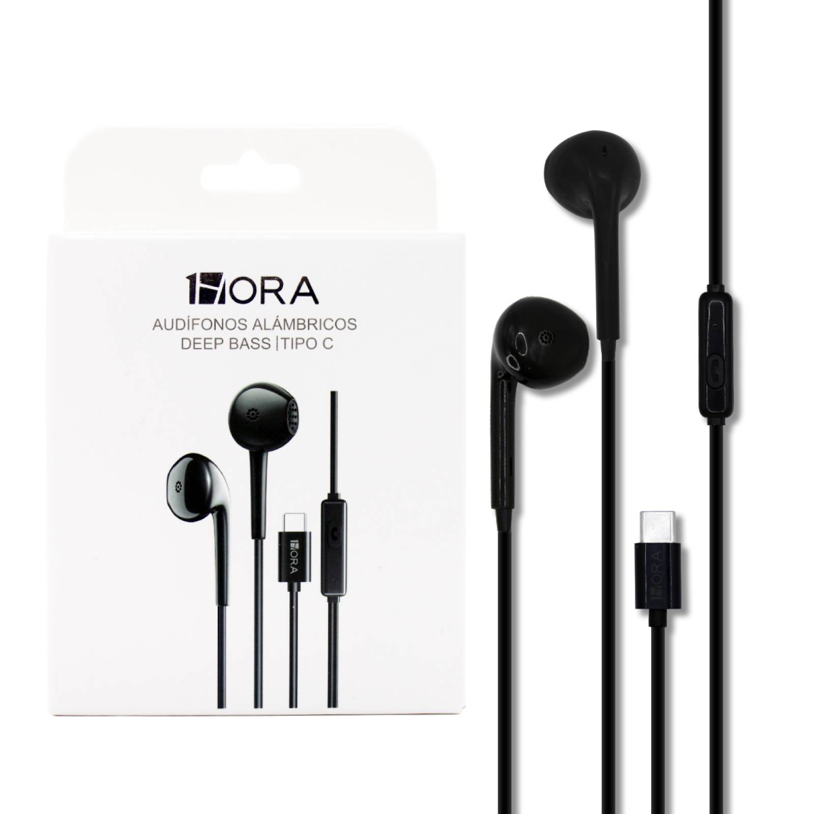 Audifonos Manos Libres 1Hora Control 3.5Mm