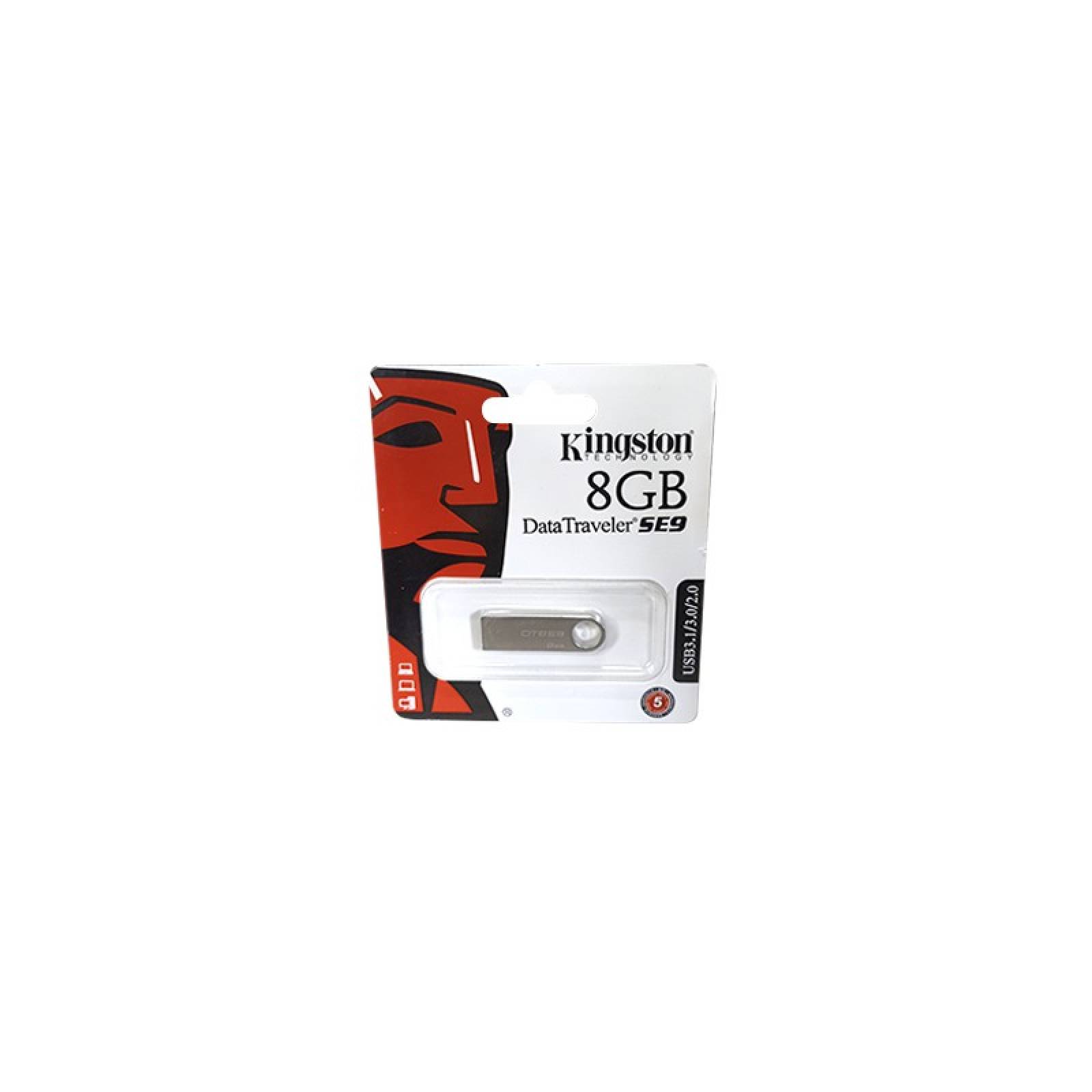 Memoria Usb Metálica Kingston 8Gb Se9