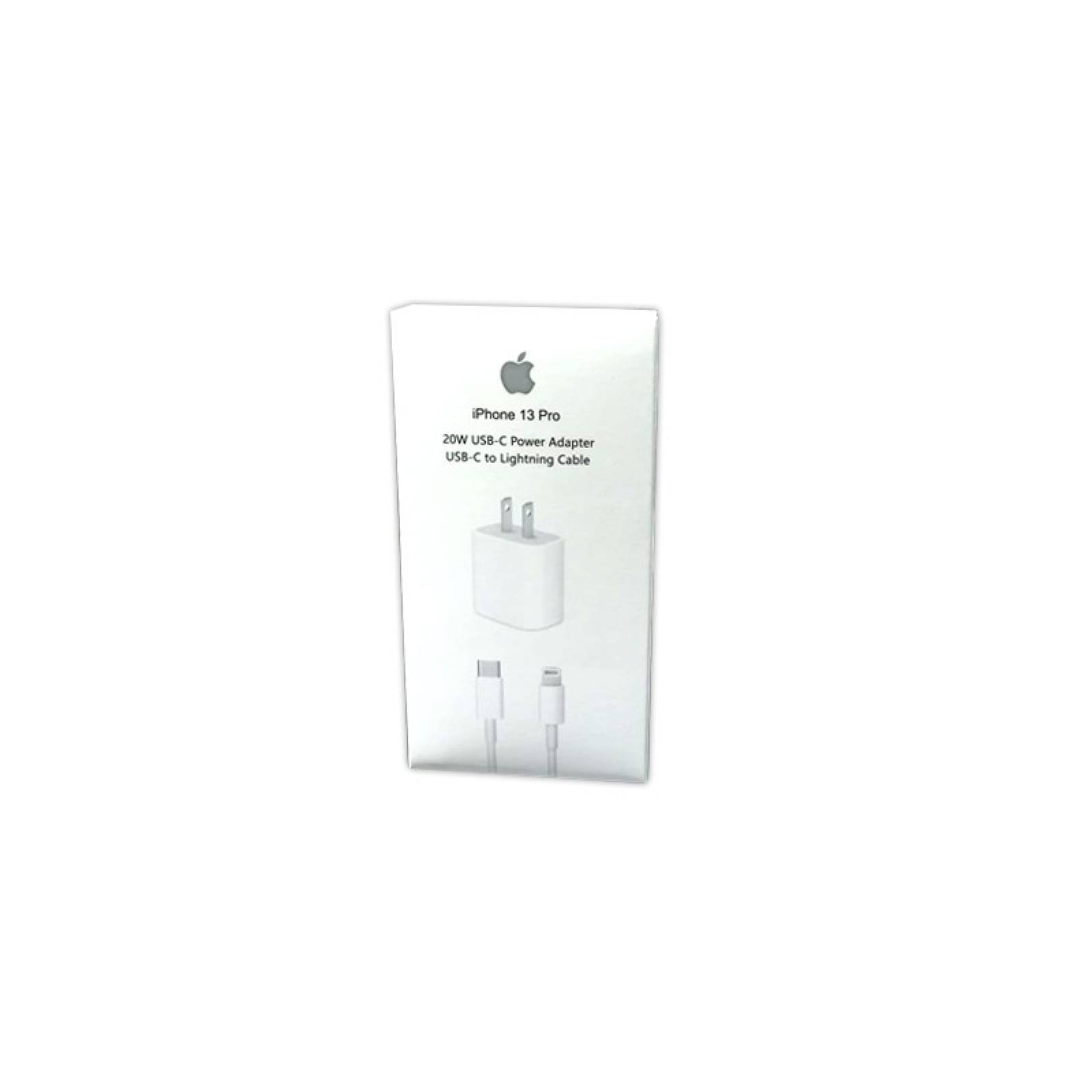 Cargador Kit Iphone 13 Pro 20W Usb-C A Lightning