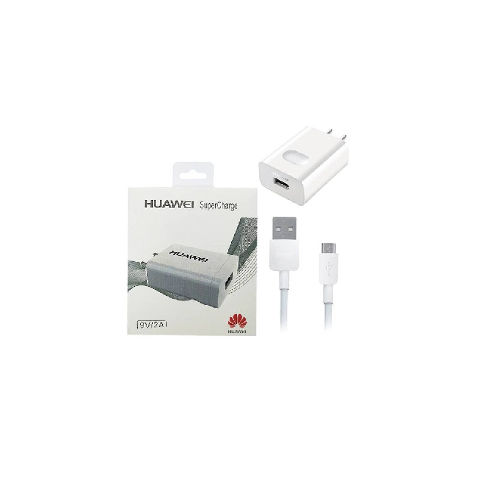 Cargador Kit Huawei 9V/2A En V8 Y Tipo C