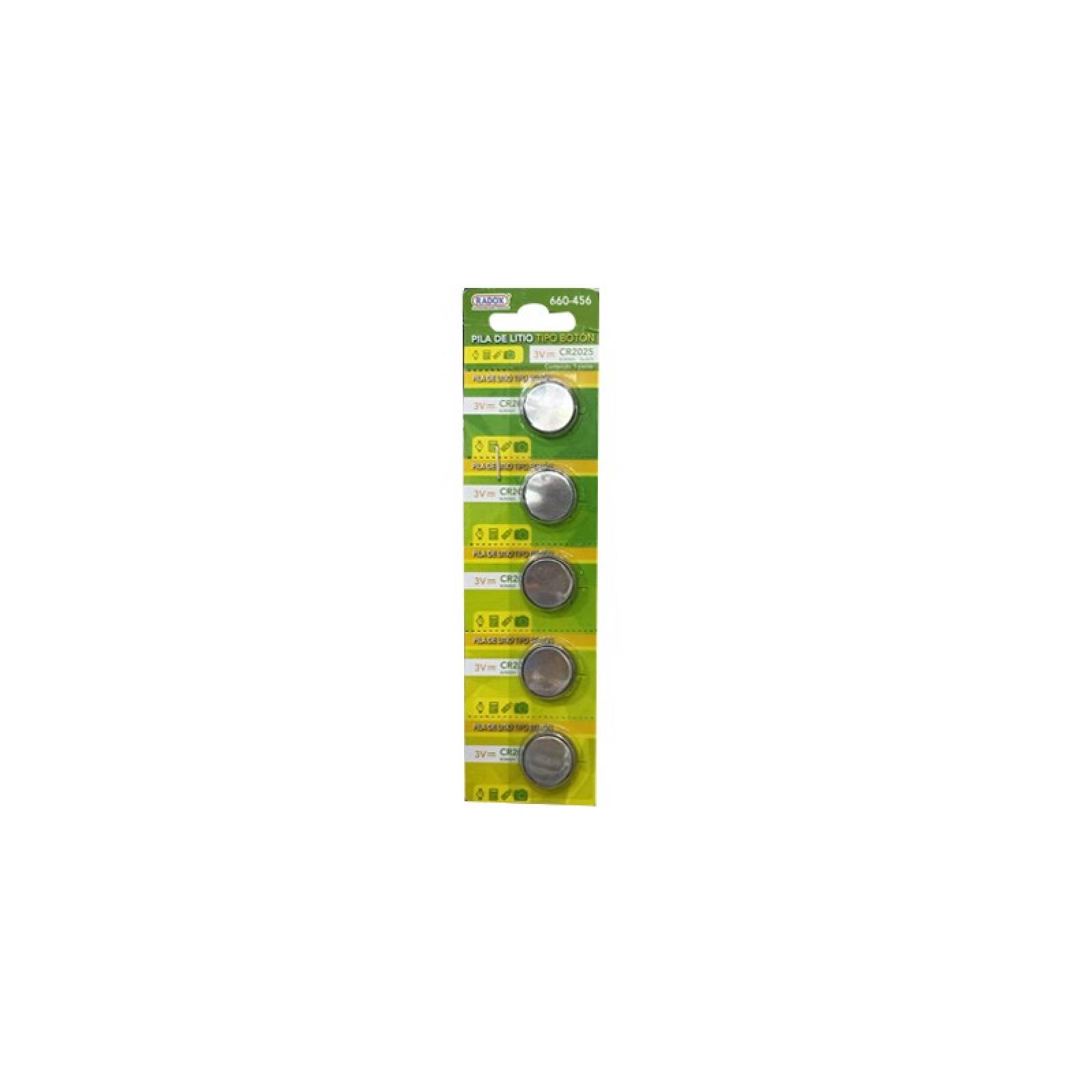 Bateria De Litio Boton (Reloj-Camara-Control) Cr2025