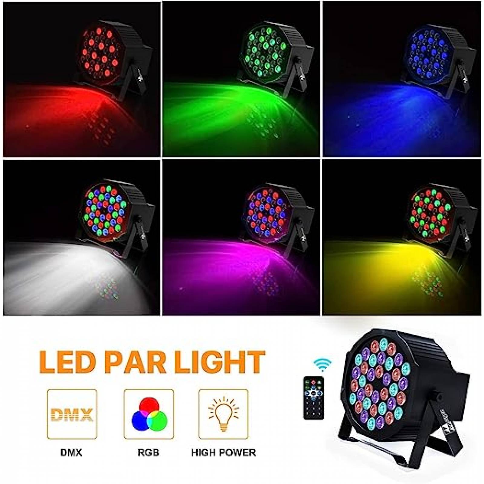 Proyector De Luces Led Con 4 Cartuchos Intercambiables
