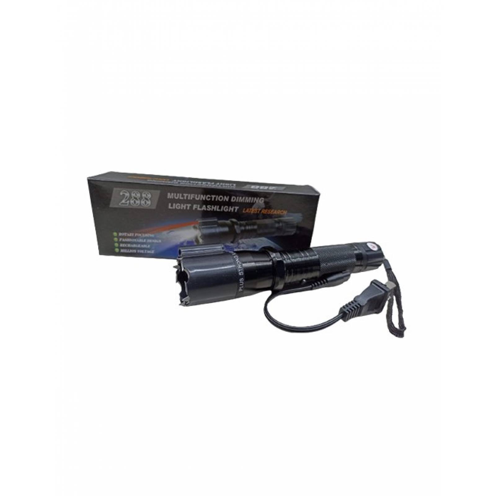 Lampara De Toques Linterna Con Láser