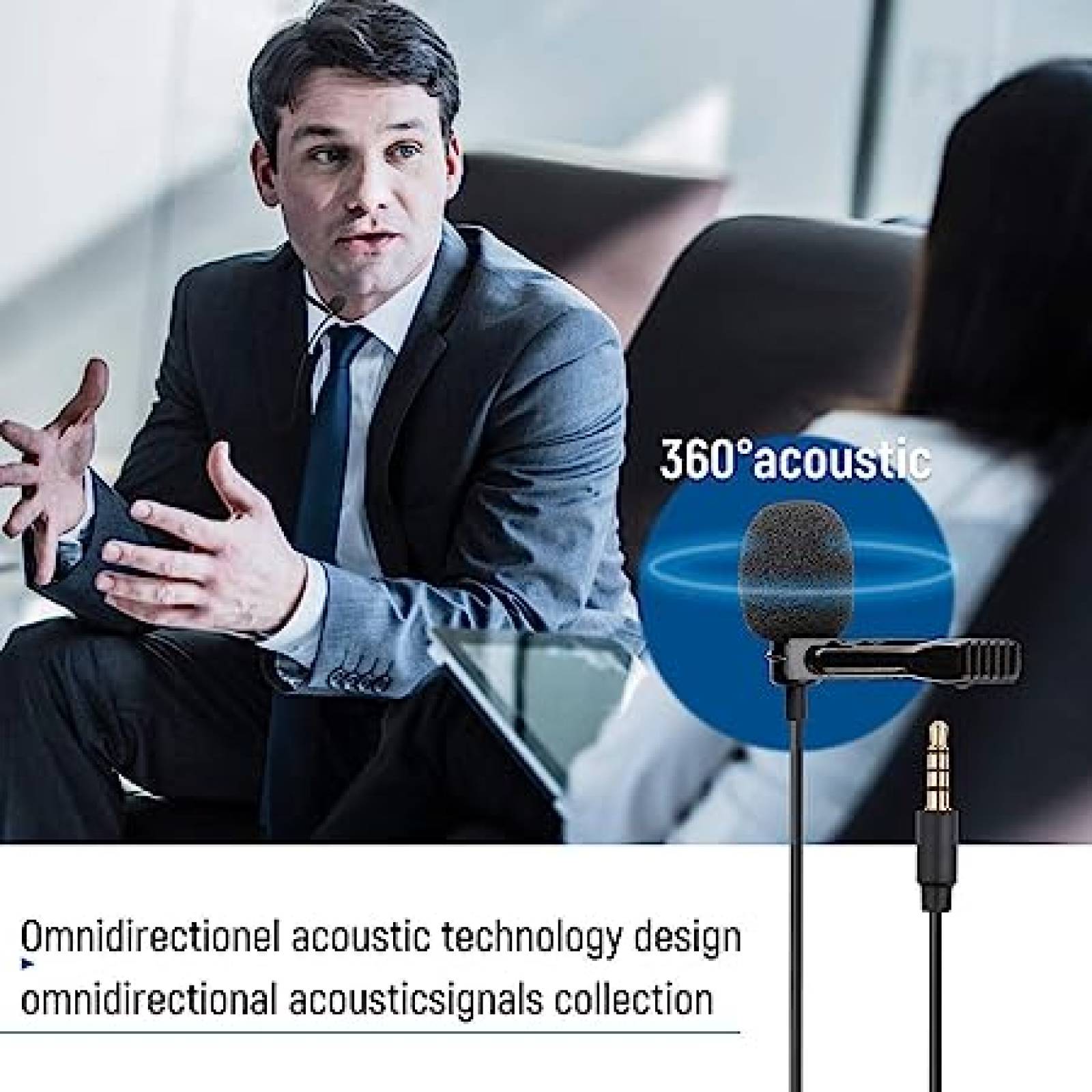 Micrófono De Solapa Con.M1