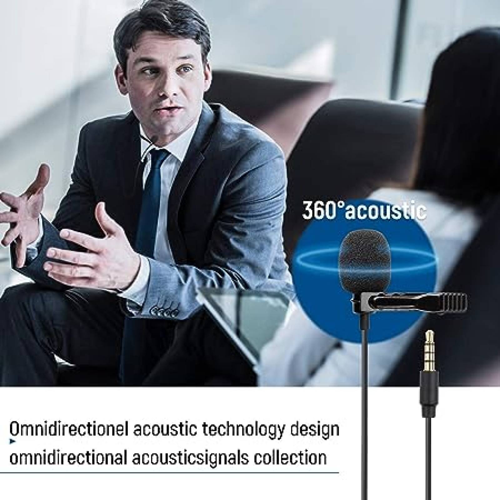 Micrófono De Solapa Con.M1